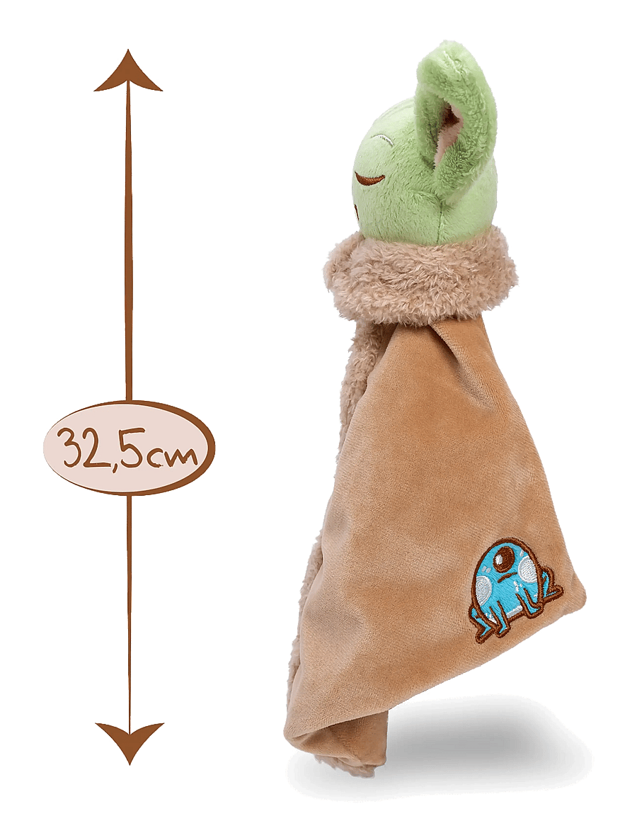 Simba Toys - Simba Plush - Star Wars – Grogu Head with Comforter - geschenke unter chf 50 - multi coloured - 3