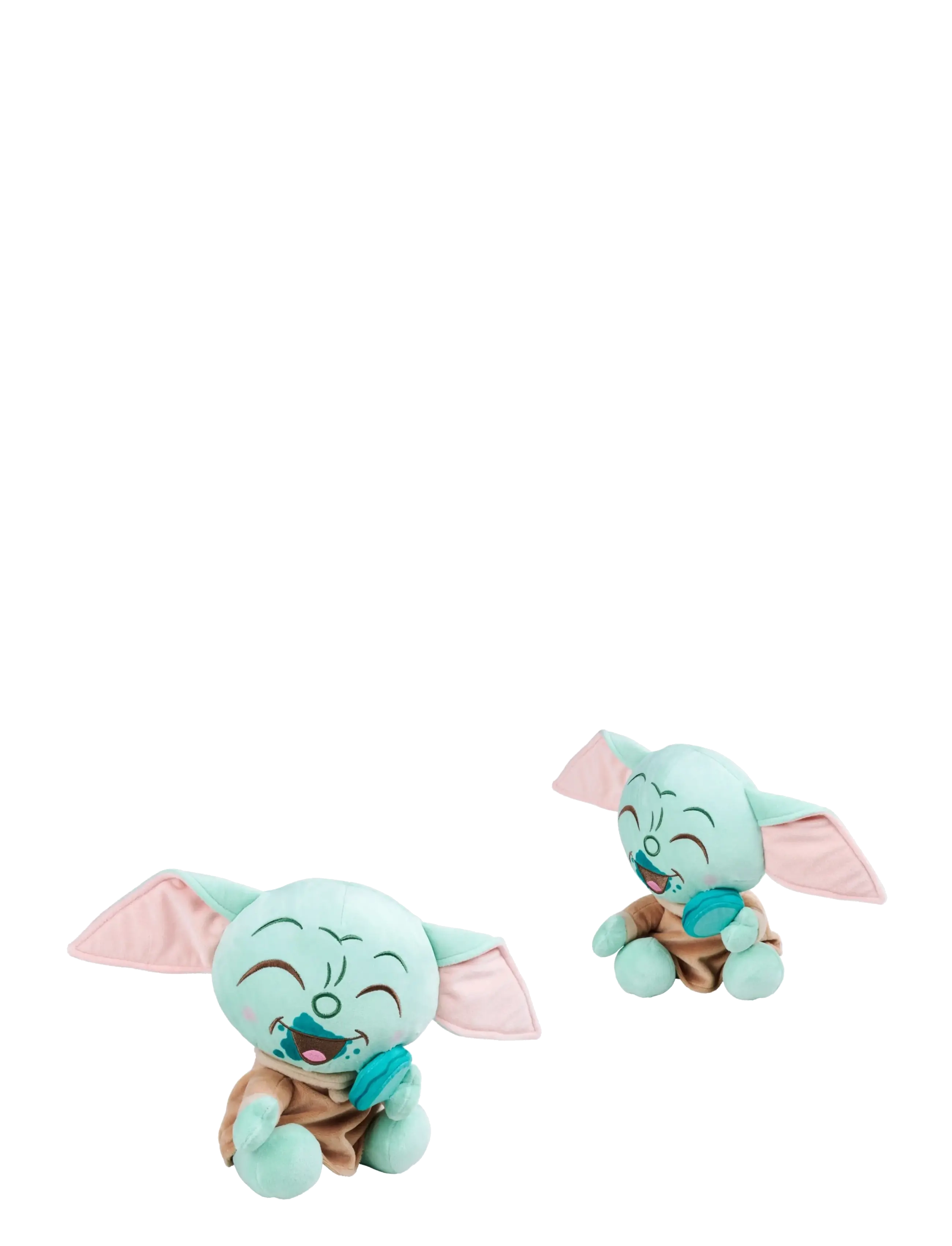 Star Wars Simba Plush – Grogu With Macaron, 25 Cm, One Size, Soft Spielzeug, Grün - Stuffed Kinder