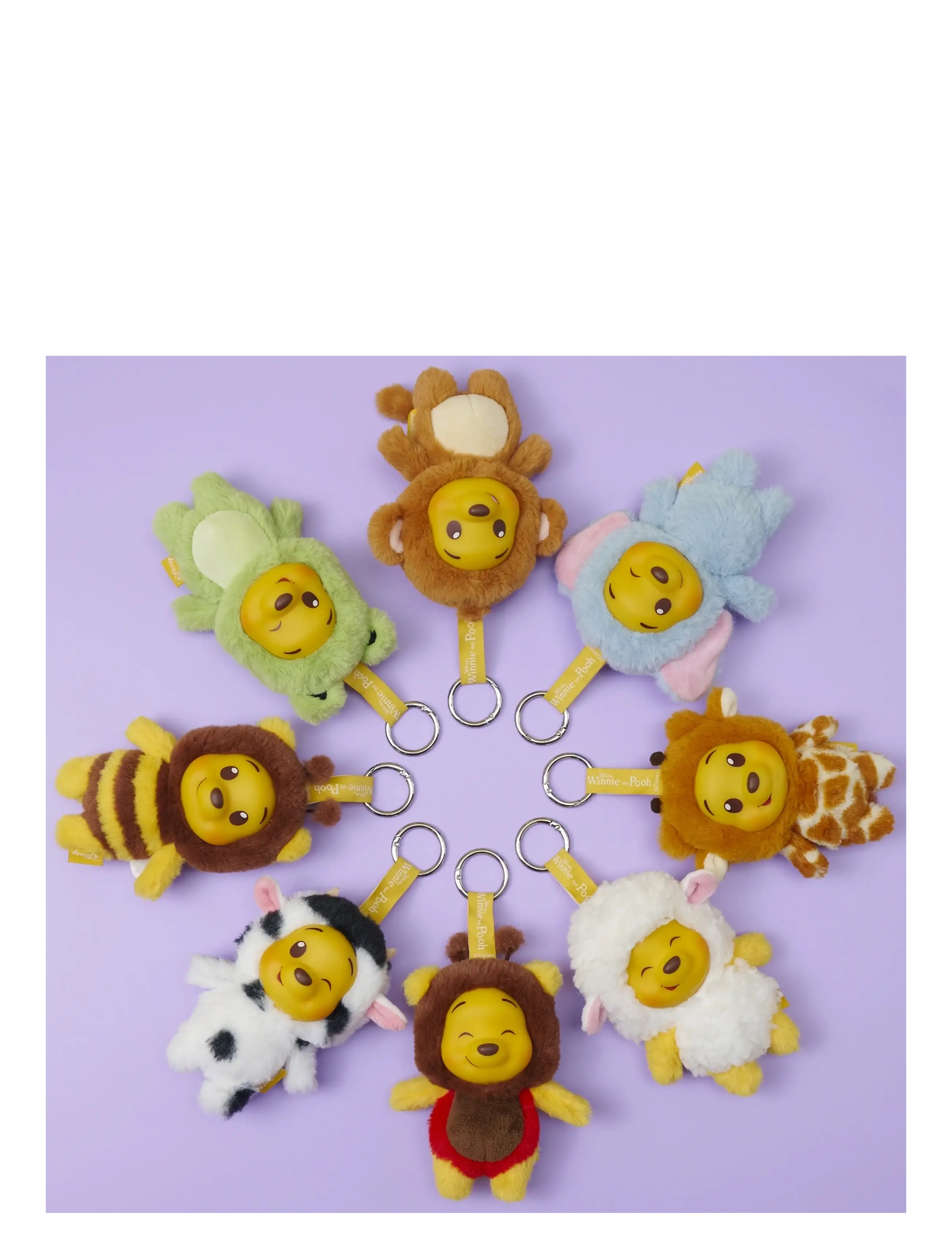 Winnie the Pooh - Disney YuYus Winnie the Pooh Plush Keyring - movies & fairy tale characters - multi coloured - 2
