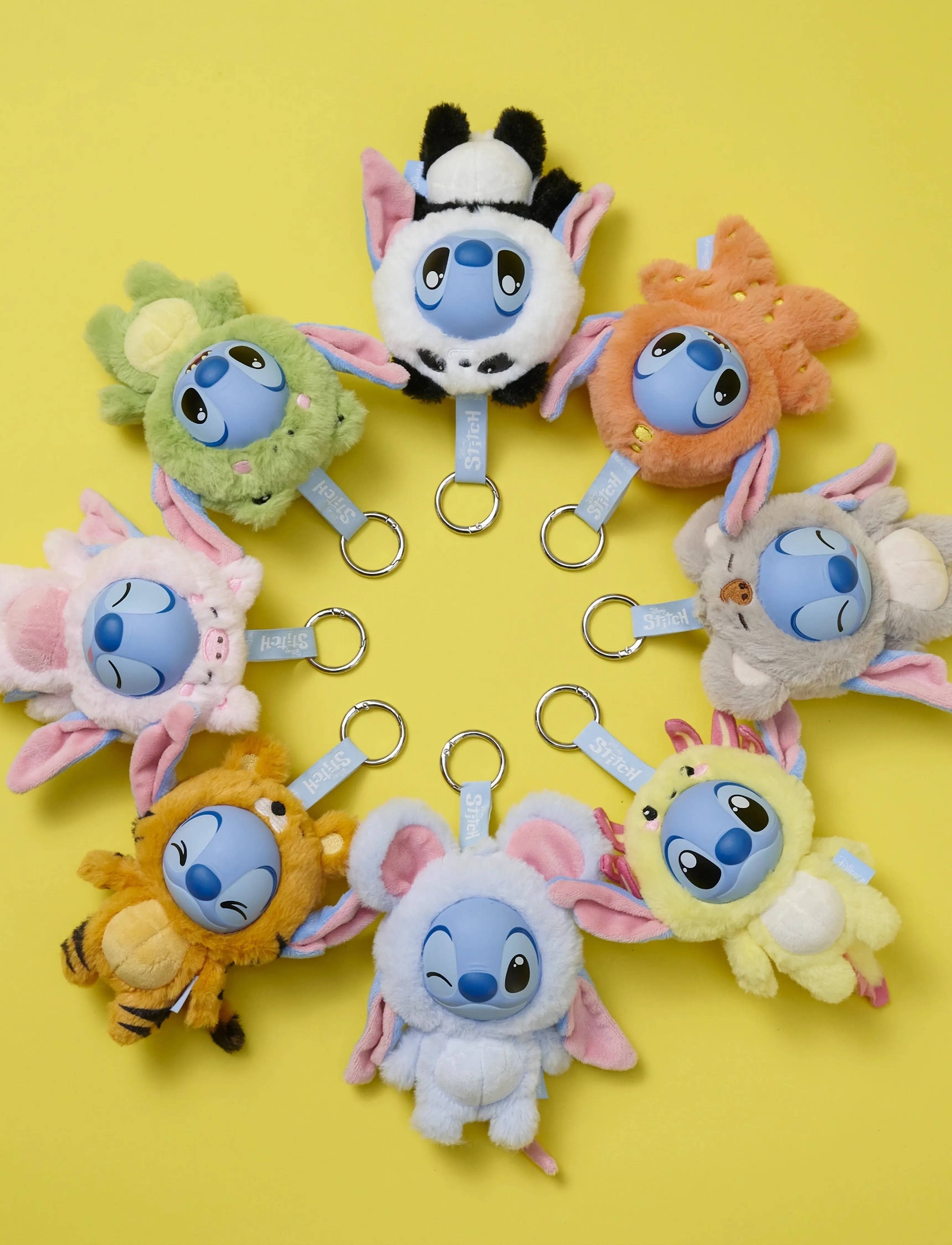 Lilo & Stitch Disney Yuyus Plush Keyring, One Size, Soft Spielzeug, Mehrfarbig/gemustert - Stuffed Kinder