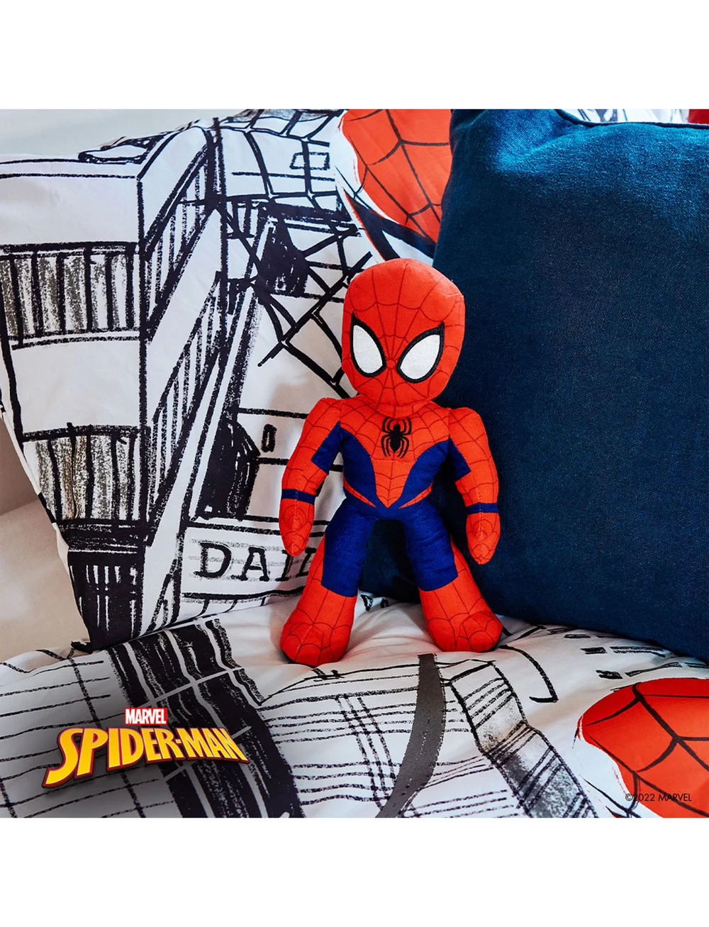 Spider-man - Disney Marvel Spiderman Poseable (25cm) - bamser - multi coloured - 0