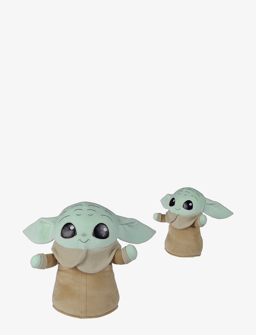 Star Wars - Disney Mandalorian, The Child Squishy Gosedjur (25cm) - plüschspielzeug - green - 0