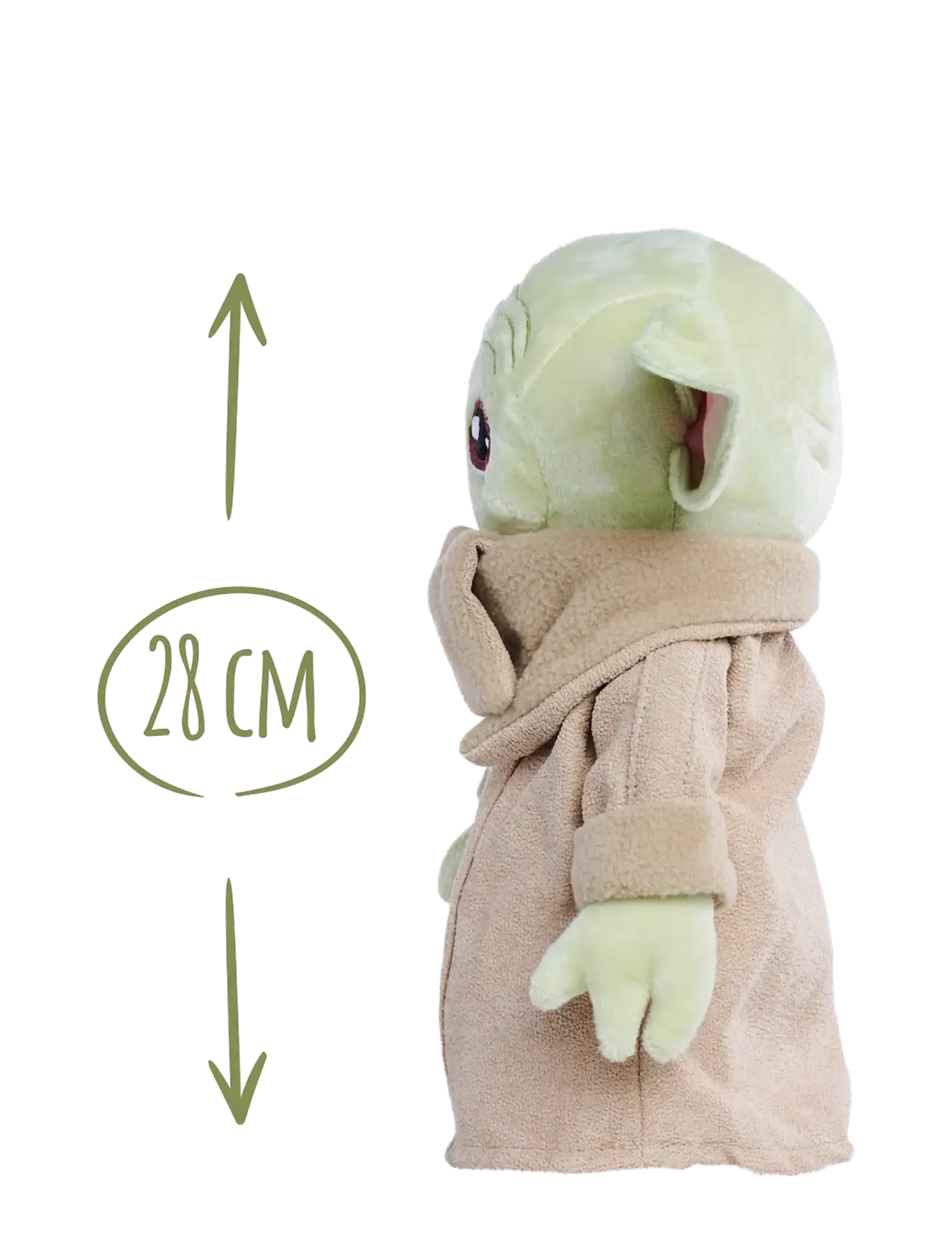 Star Wars - Disney Mandalorian Grogu Gosedjur (25 cm - tøyleker - green - 3