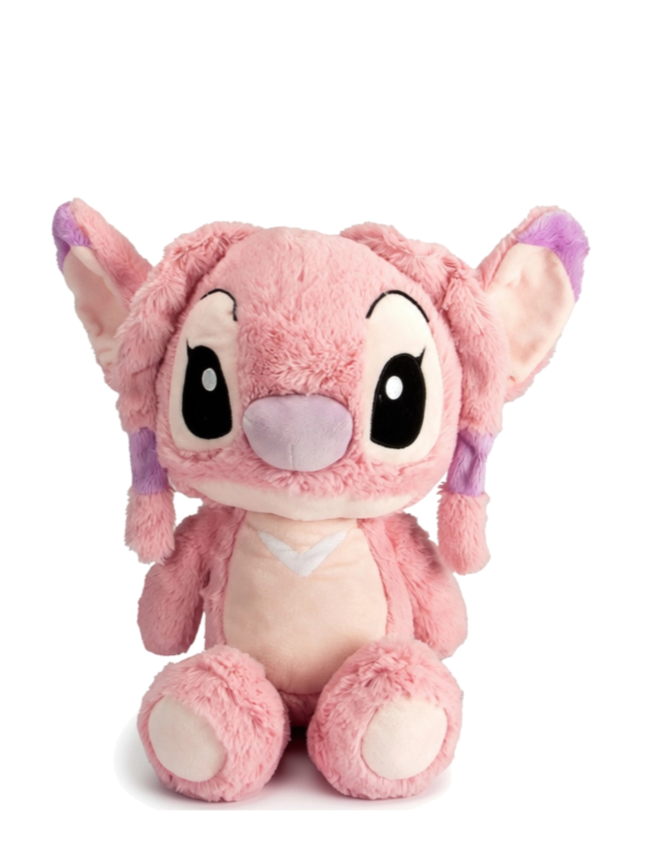 Lilo & Stitch Disney Lilo & Stitch Flopsies, Angel Plush (41cm) - Simba Toys - PINK / pink/rose