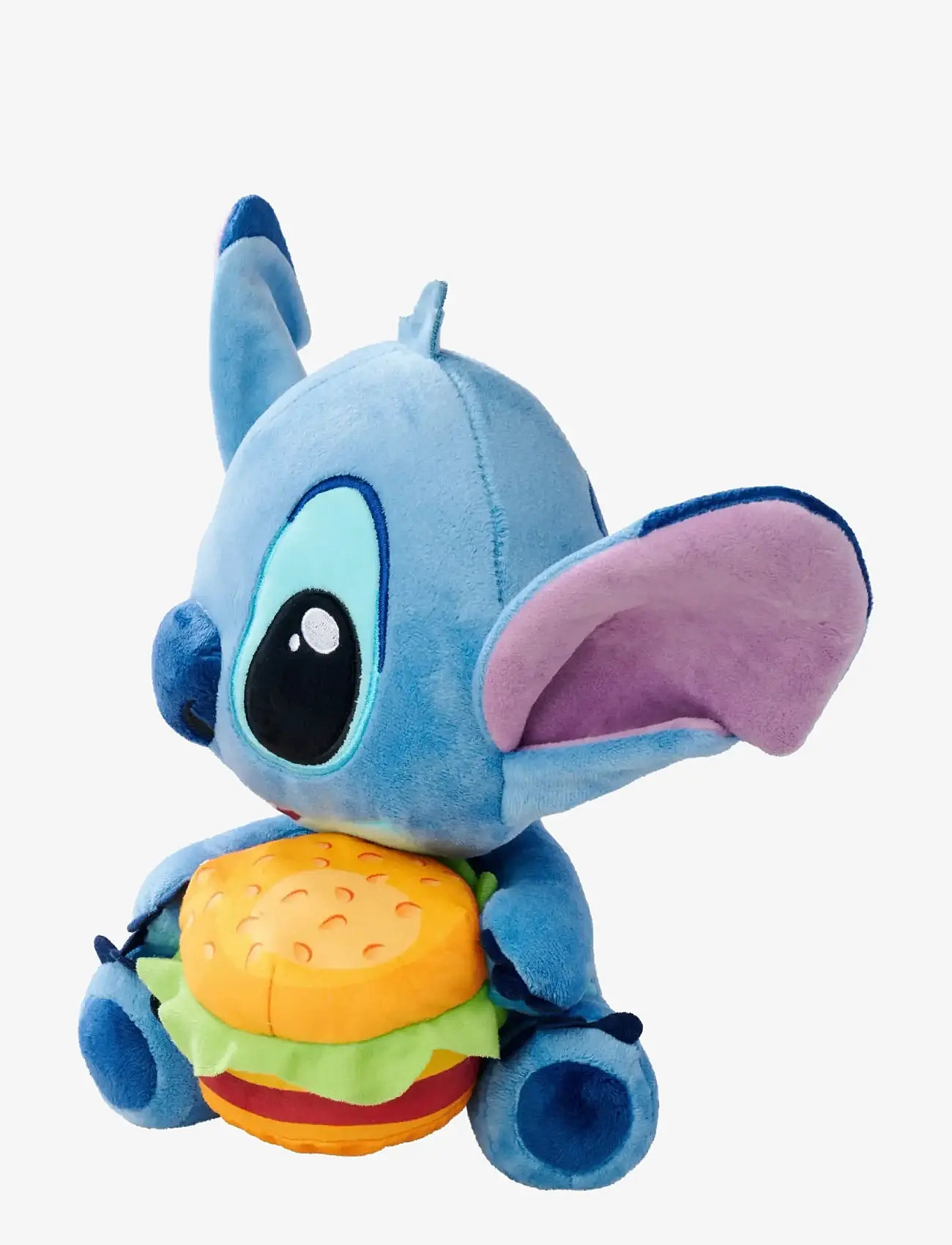 Lilo & Stitch - Disney Stitch with burger Plush (25cm) - kuscheltiere - blue - 2