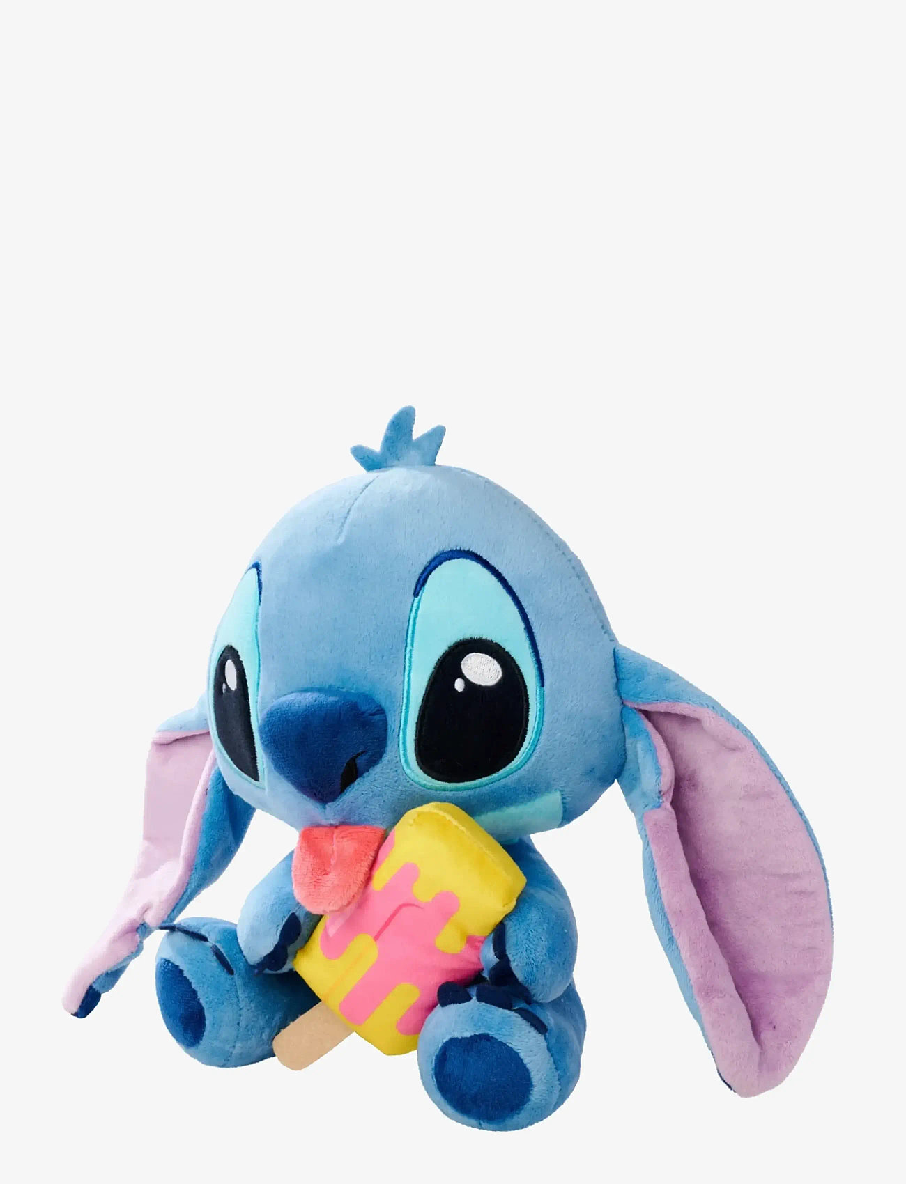 Lilo & Stitch - Disney Stitch with popsicle Plush (25cm) - tøjdyr - blue - 0
