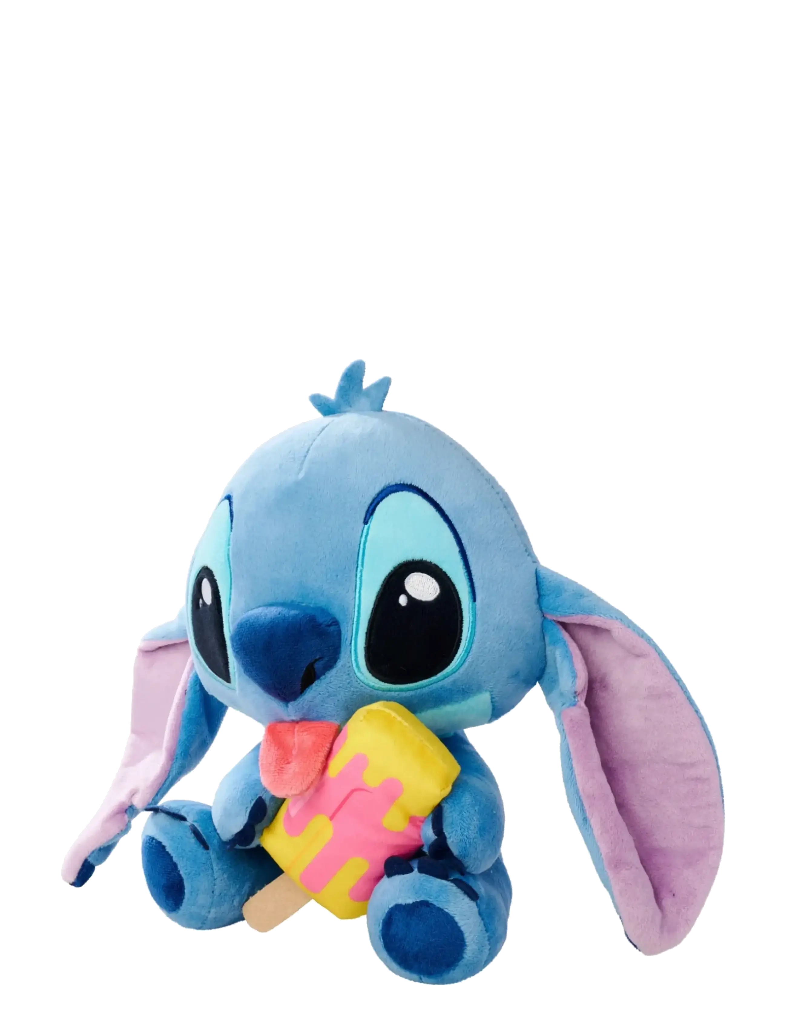 Simba Toys Disney Stitch with popsicle Plush (25cm) - Simba Toys - BLUE / blue