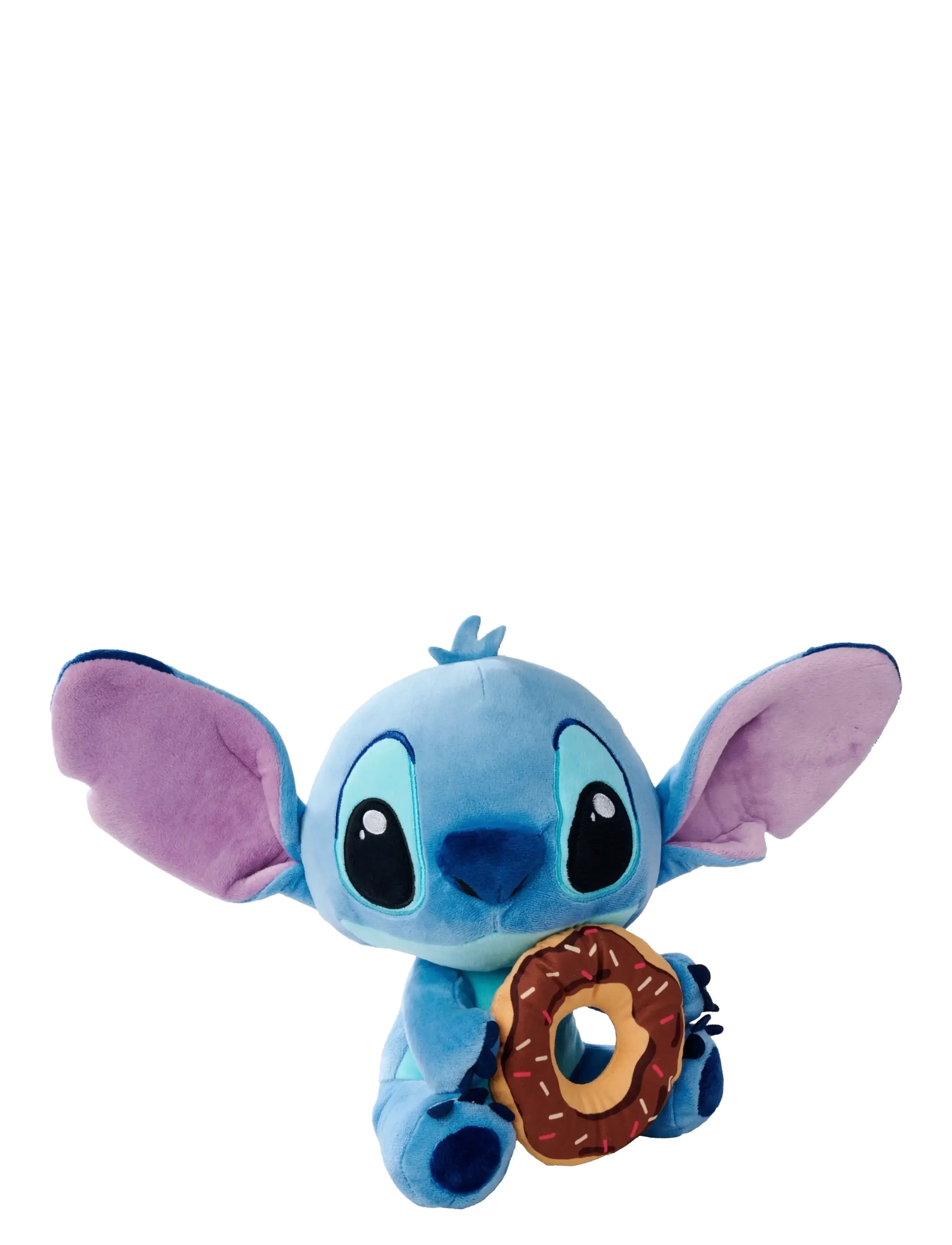 SIMBA Spielzeug Disney Stitch With Doughnut 25 Cm Blau - 25 CM - Kinder