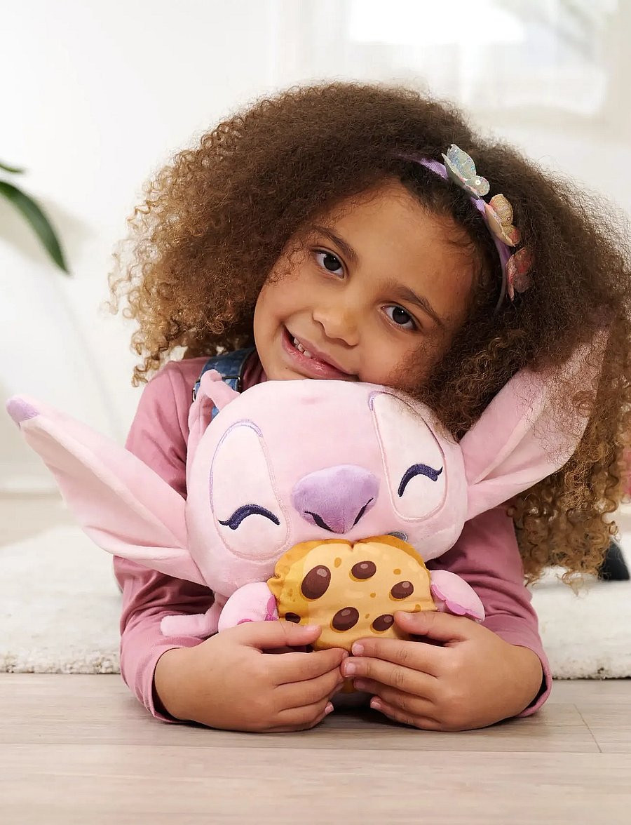 Lilo & Stitch - Disney Angel with Cookie 25 cm - kuscheltiere - pink - 0