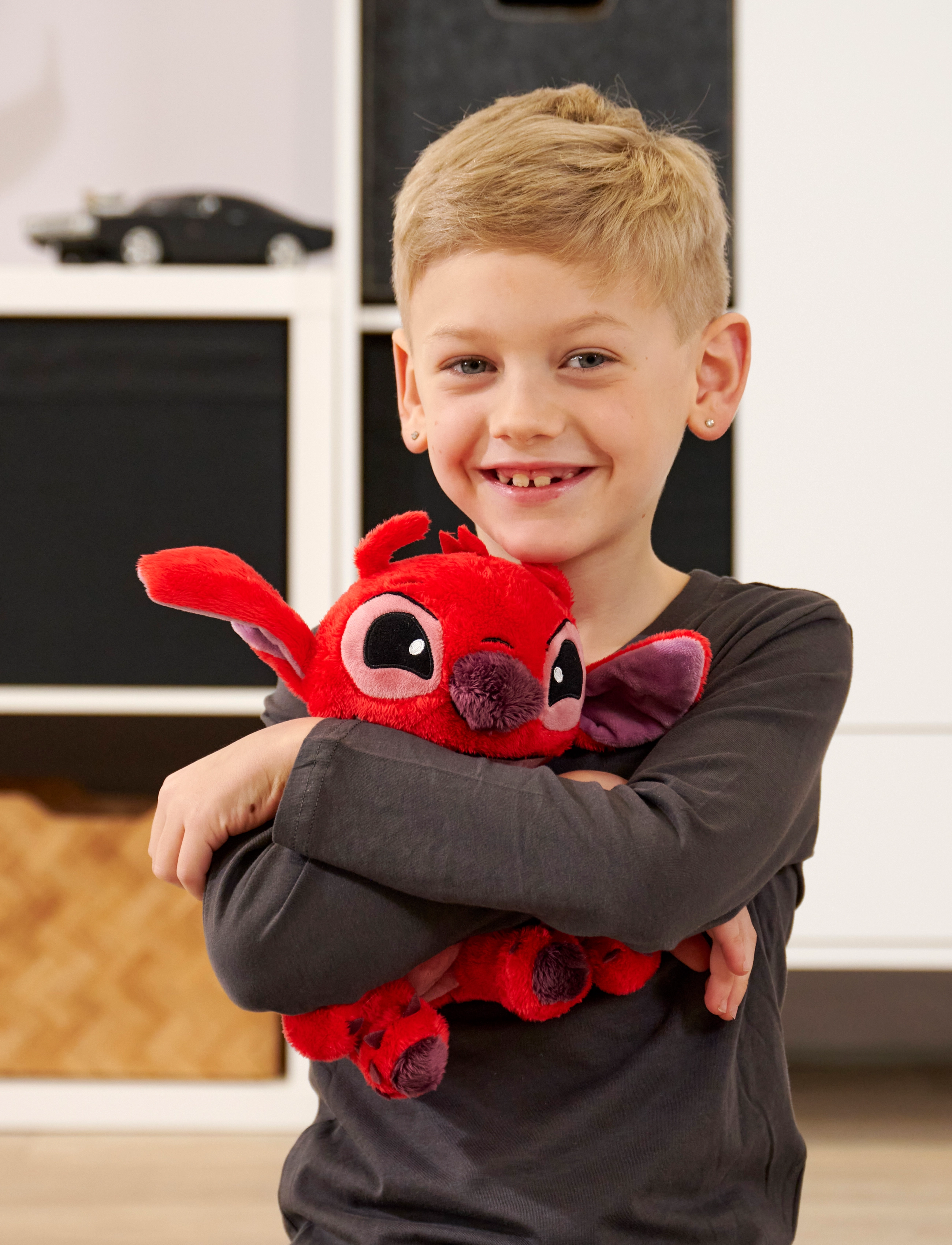 Lilo & Stitch Disney Leroy (25Cm), One Size, Soft Spielzeug, Rot - Stuffed Kinder
