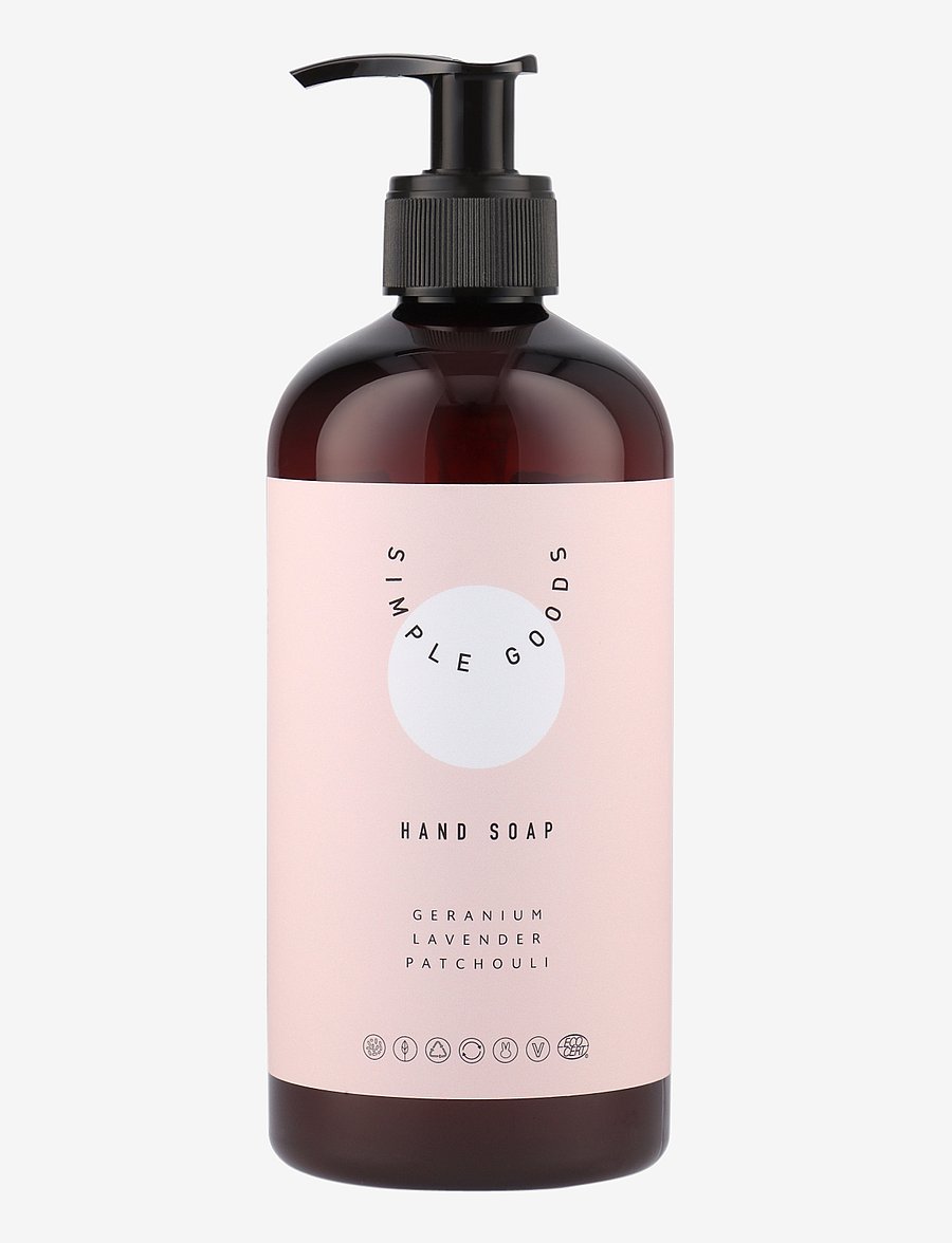 Simple Goods - Geranium Hand Soap 450 ml - flüssige handseifen - clear - 0