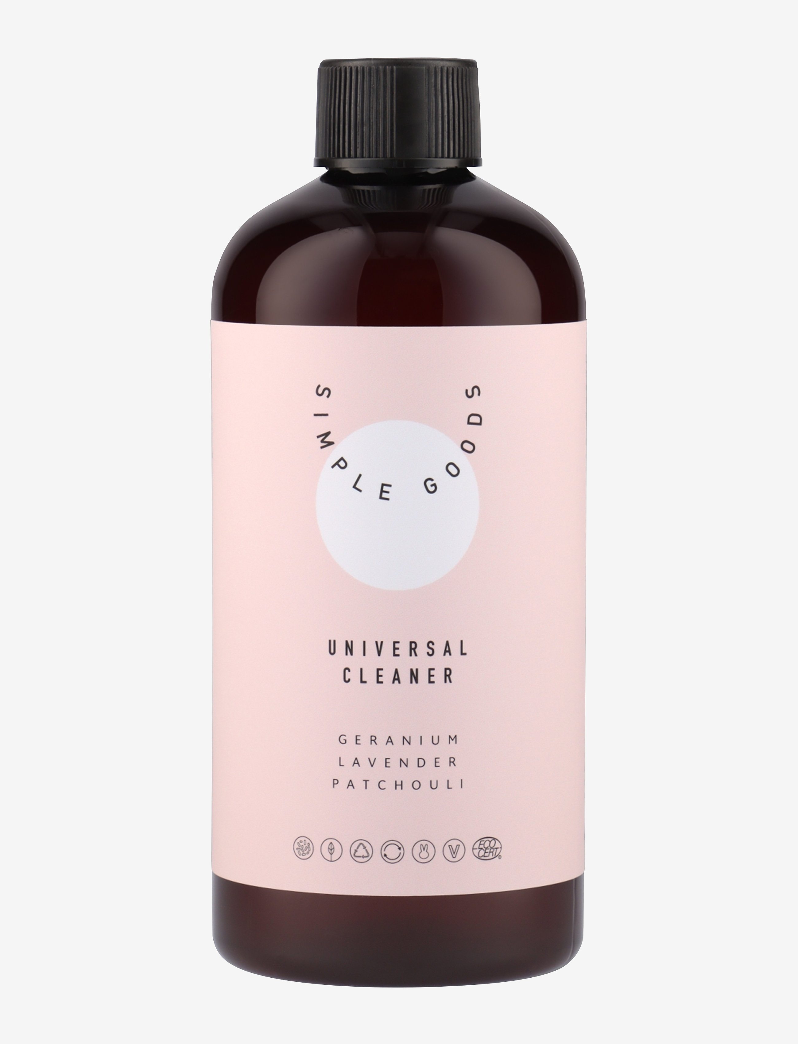 Simple Goods Universal Cleaner, Geranium, Lavender, Patchouli - Dish & Cleaning - CLEAR / undefined