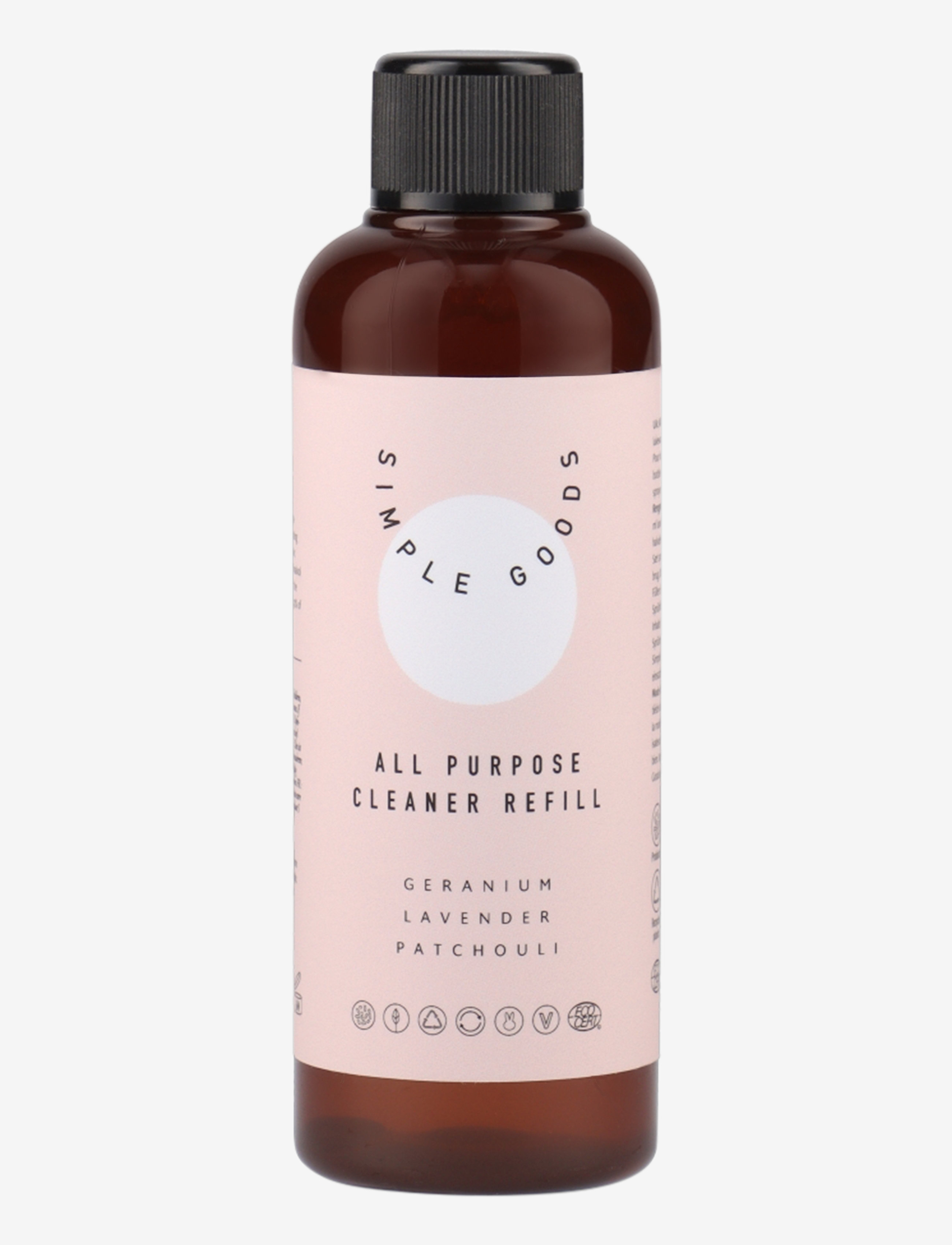 Simple Goods Geranium Refill All Purpose Cleaner 100 Ml, Rensning, Nude, Str: 100 ml