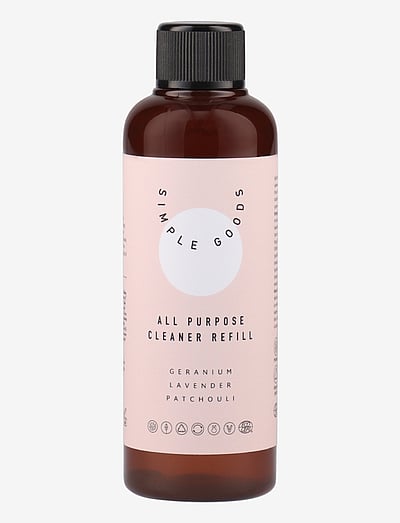 Simple Goods Geranium Refill All Purpose Cleaner 100 ml - Rengøringsprodukter - CLEAR / undefined