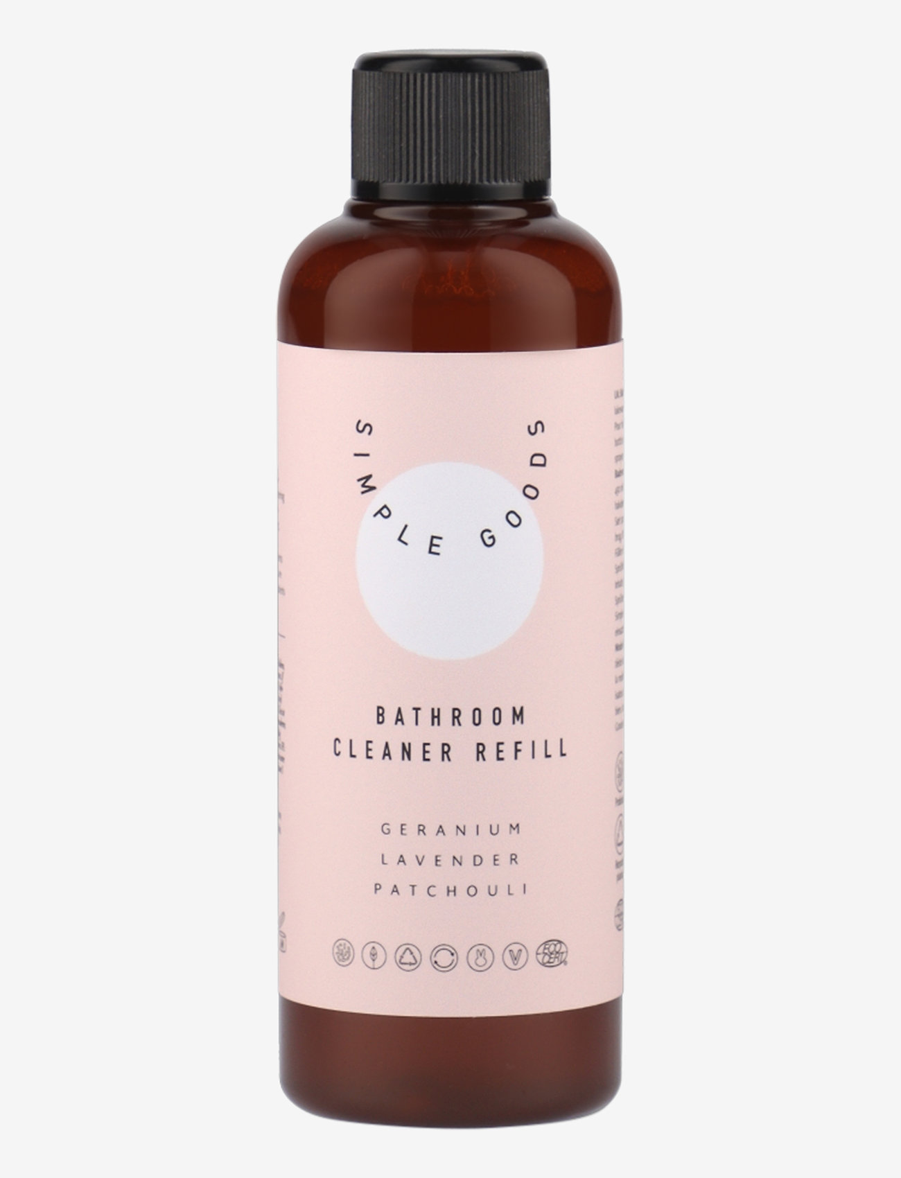 Simple Goods - Refill Bathroom Cleaner, Geranium, Lavender, Patchouli - clear - 0