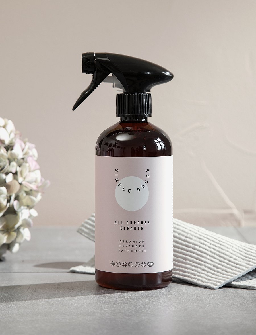 Simple Goods - Geranium All Purpose Cleaner 500 ml - madalaimad hinnad - clear - 1