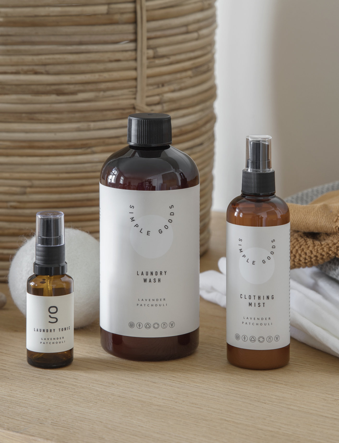 Simple Goods - Laundry Wash, Lavender, Paatchouli - Þvottur - clear - 3