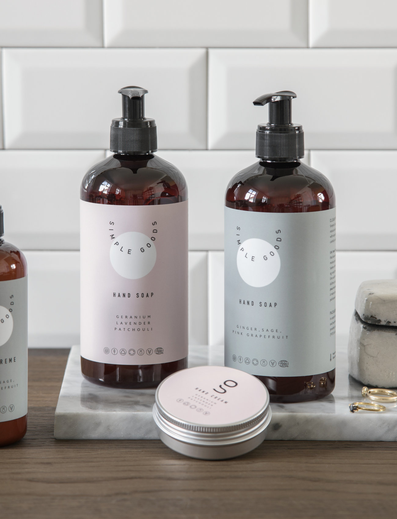 Simple Goods - Geranium Hand Cream 250 ml - hand cream - clear - 2
