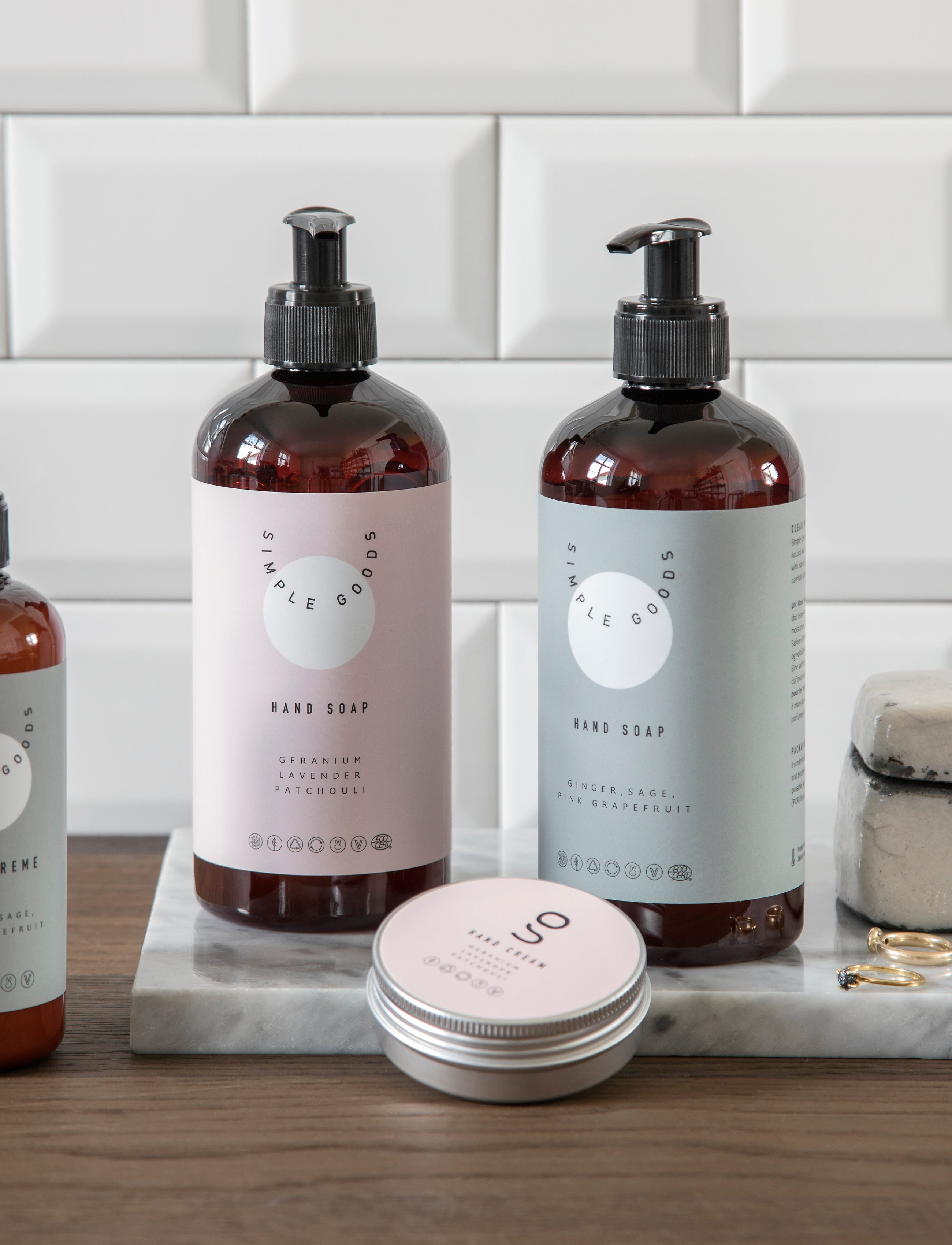 Simple Goods Geranium Hand Cream 250 Ml, ml, Care, Nackt - Cream, Homeware