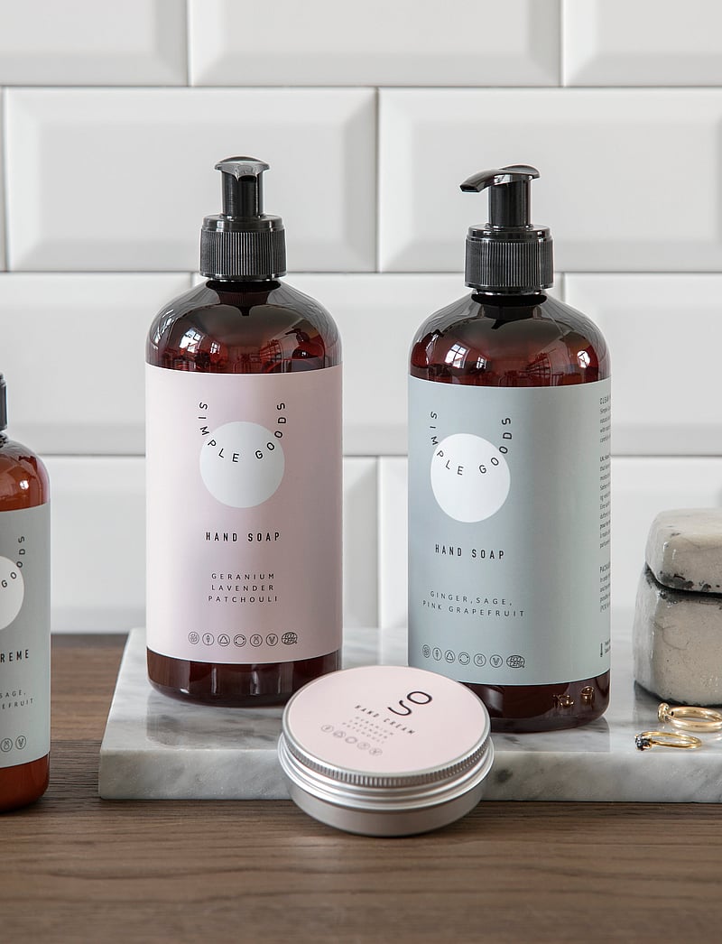 Simple Goods - Geranium Hand Cream 250 ml - handcremes - clear - 0