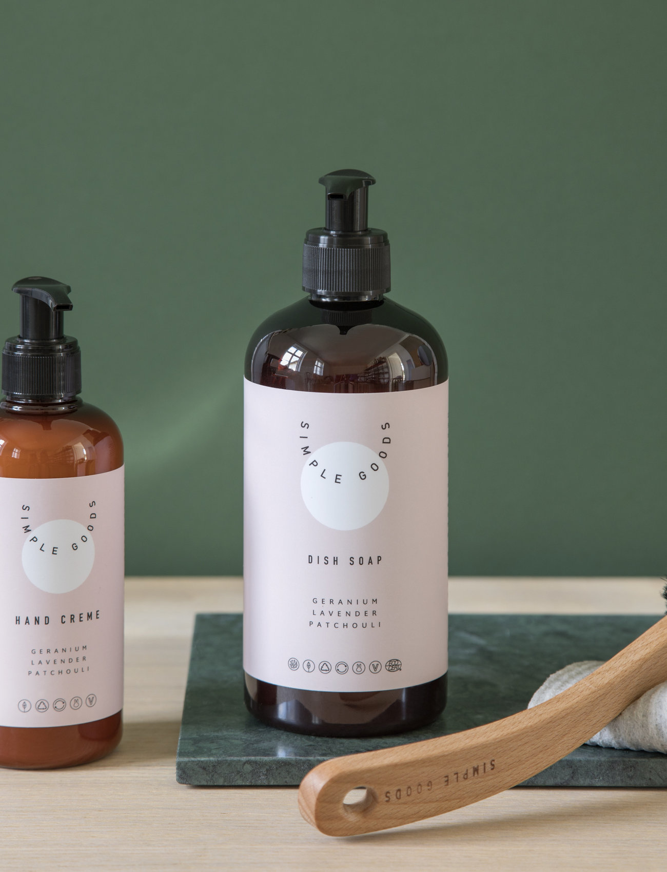 Simple Goods - Geranium Hand Cream 250 ml - hand cream - clear - 3
