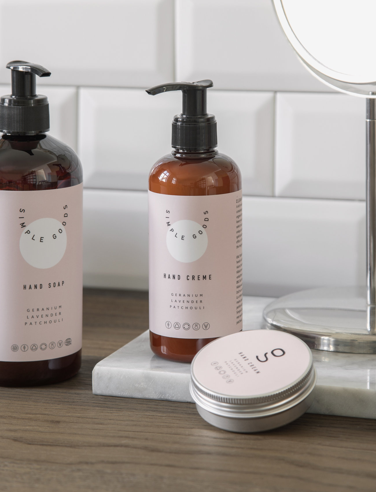 Simple Goods - Geranium Hand Cream 250 ml - hand cream - clear - 5