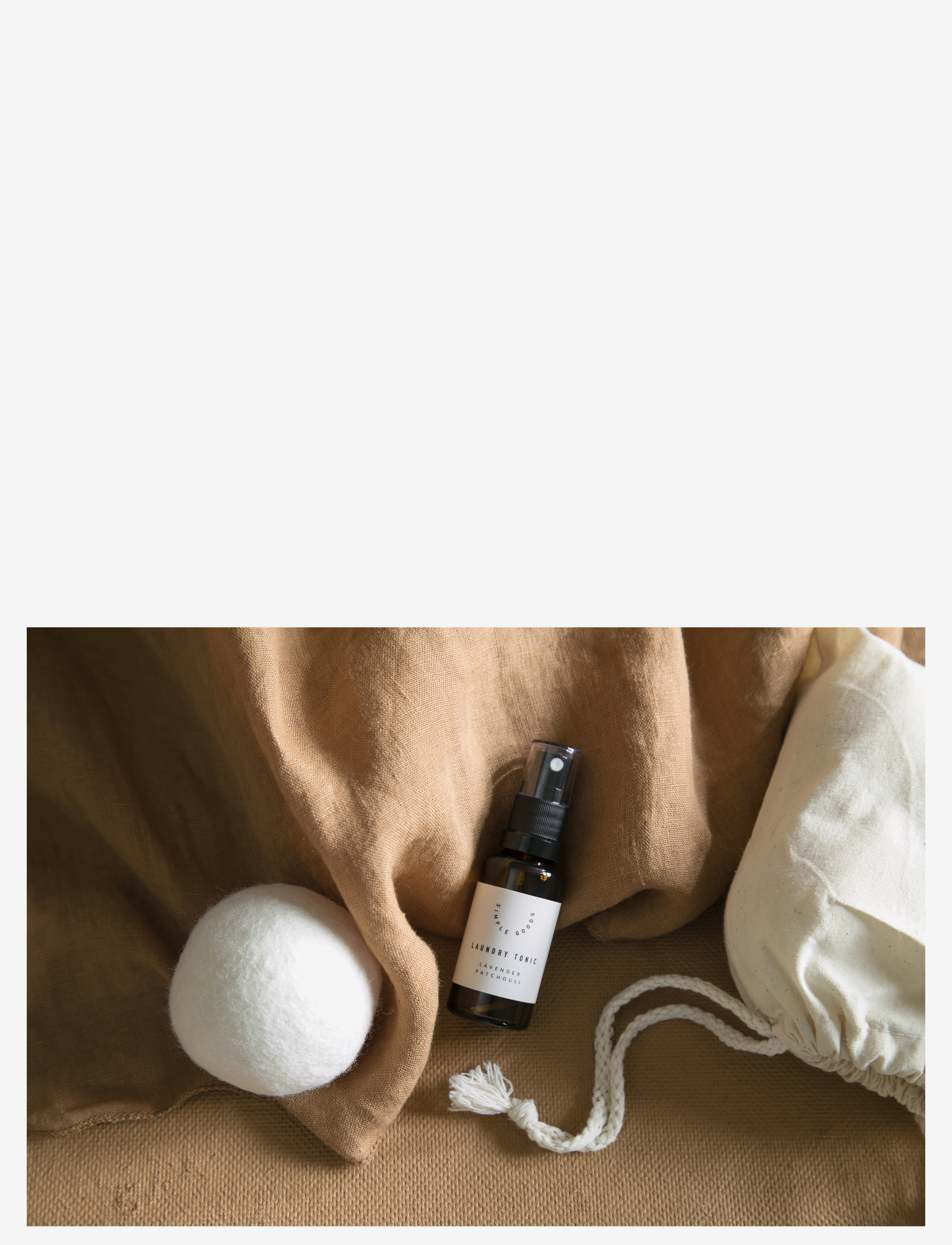 Simple Goods - Patchouli/Lavender Laundry Tonic 30 ml - laveste priser - clear - 1