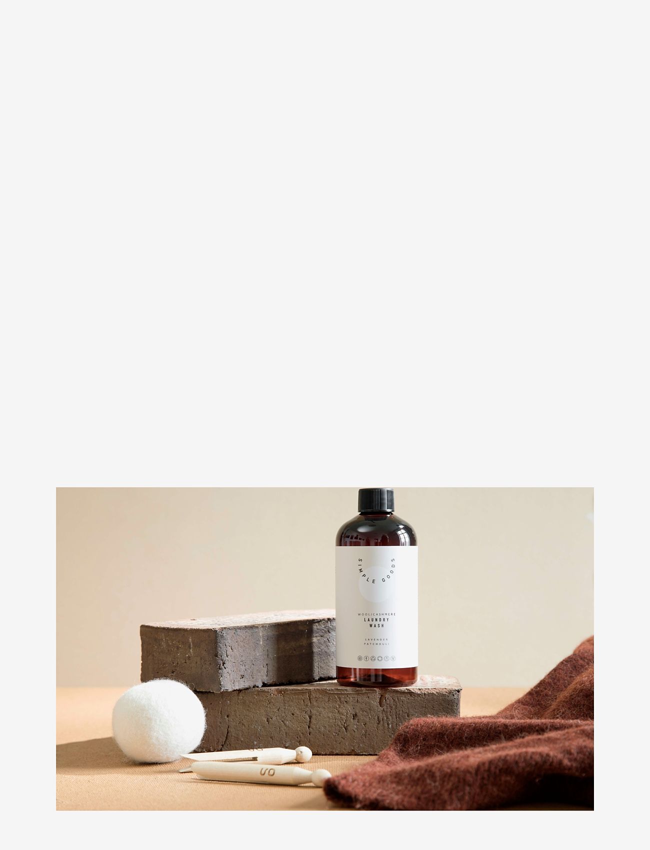 Simple Goods - Laundry Wash Wool & Cashmere - Lavendel, Patchouli - pyykinpesutarvikkeet - clear - 2