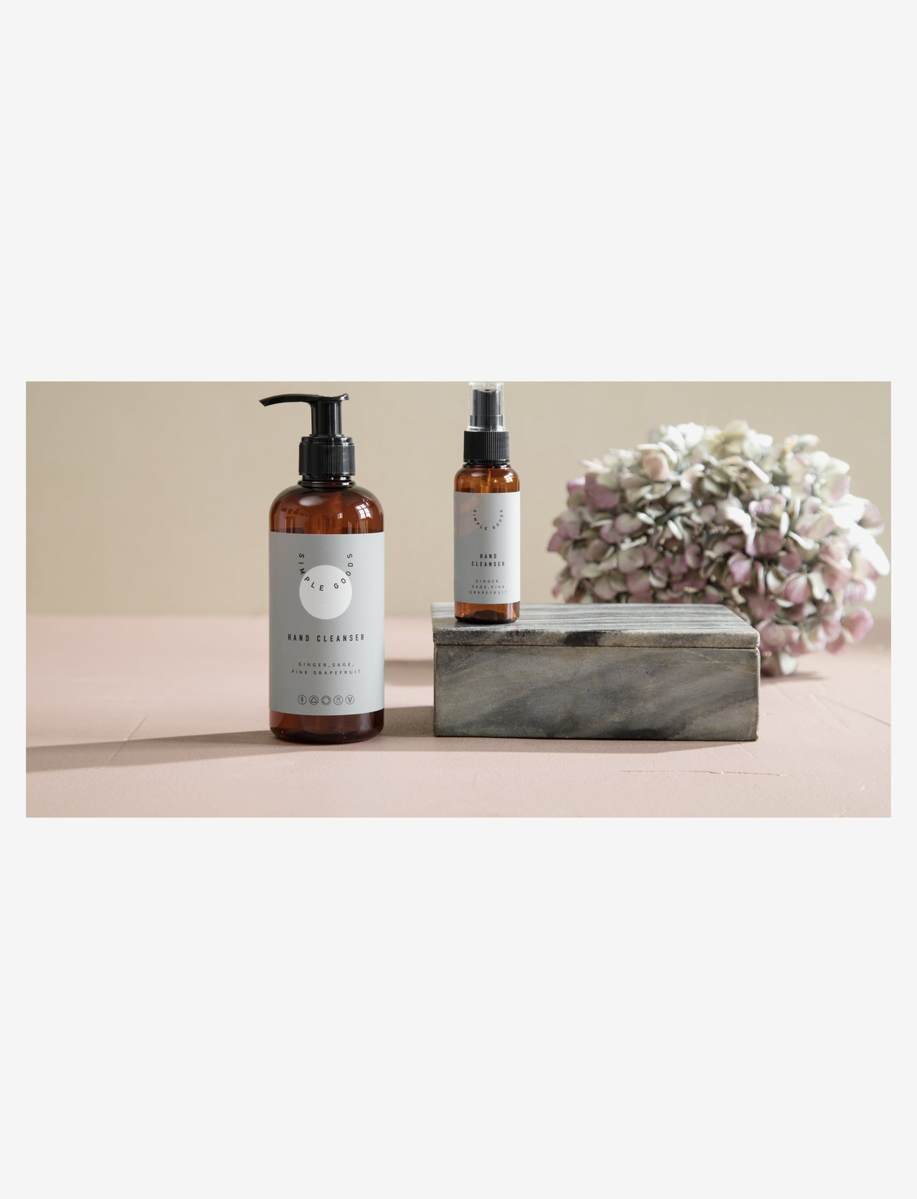 Simple Goods - Hand Cleanser, Grapefruit, 250 ml - lowest prices - clear - 1