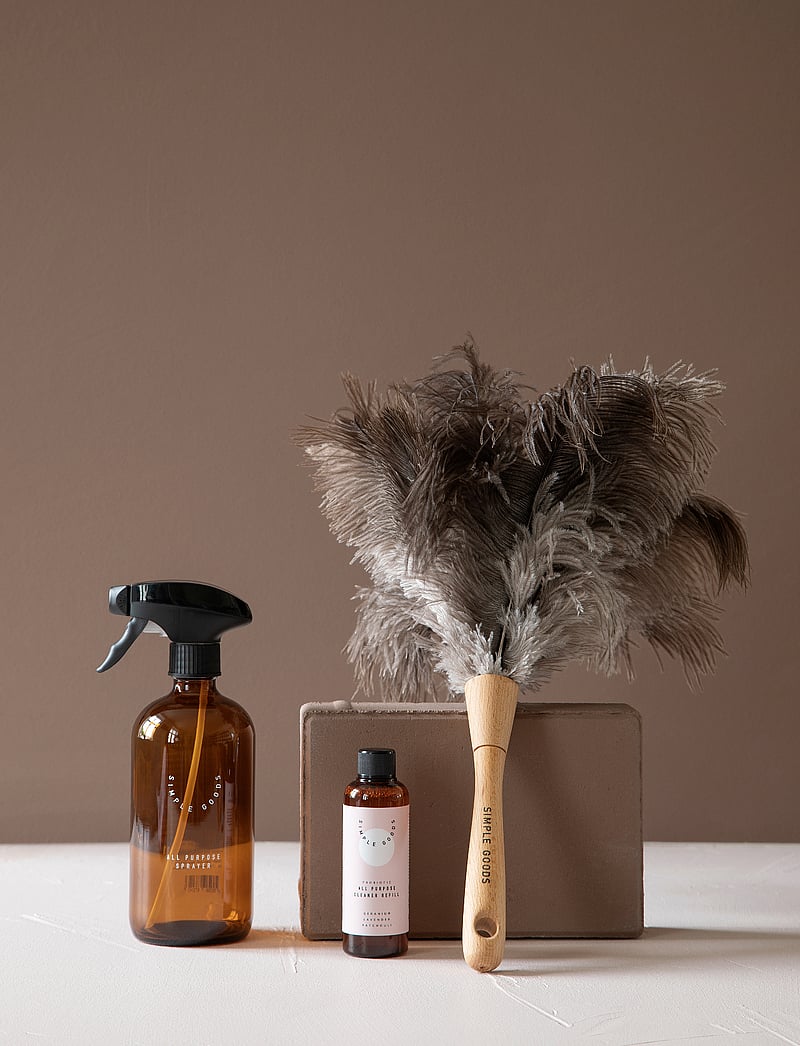 Simple Goods - Empty Glass Bottle, All Purpose - madalaimad hinnad - brown - 3