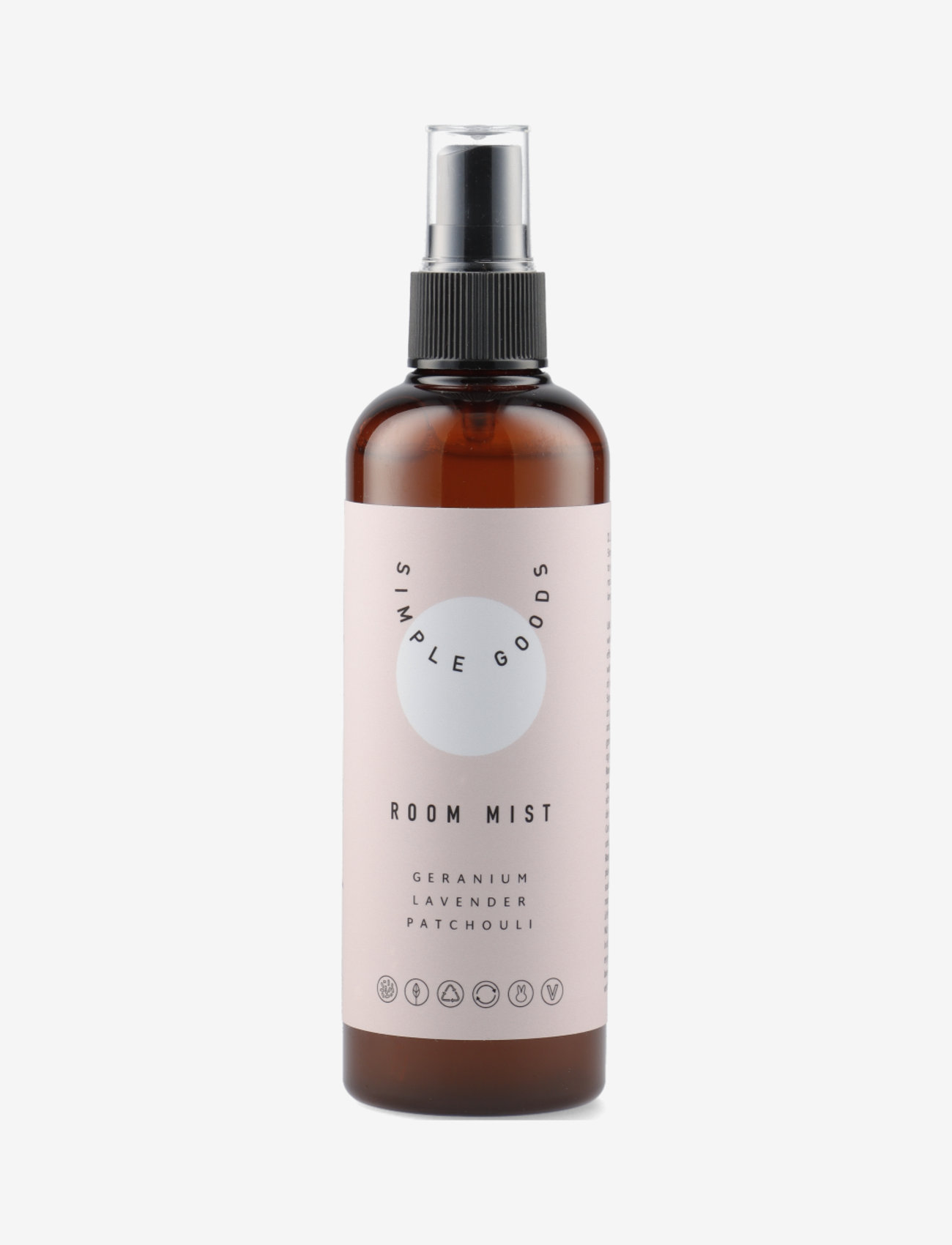 Simple Goods - Room Mist, Geranium - fragrance spray - clear - 0