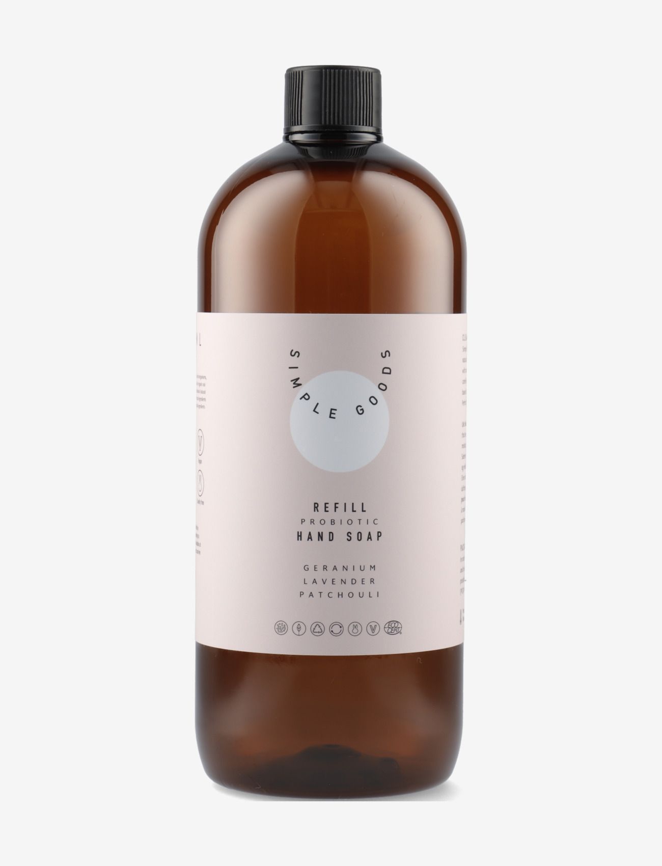 Simple Goods - Geranium Refill Hand Soap 1000 ml - lowest prices - brown - 0