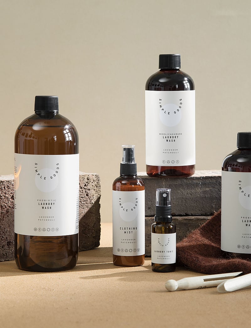 Simple Goods - Refill Laundry Wash, Lavender & Patchouli 1000 ml - sorteren op prijs - brown - 1