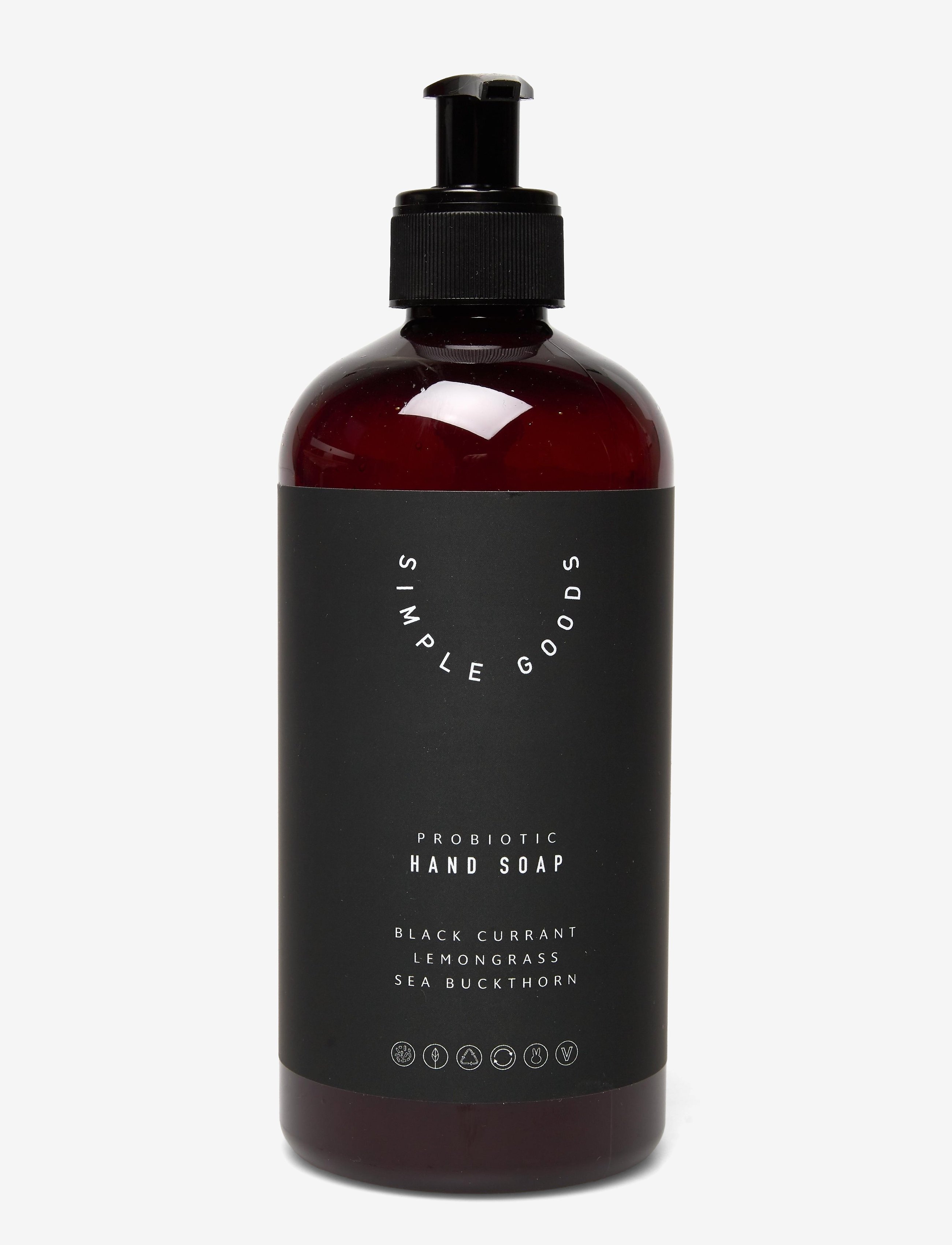 Simple Goods Hand Soap, Black Currant, Lemongrass, Sea Buckthorn - Zeep en handcrème - CLEAR / undefined