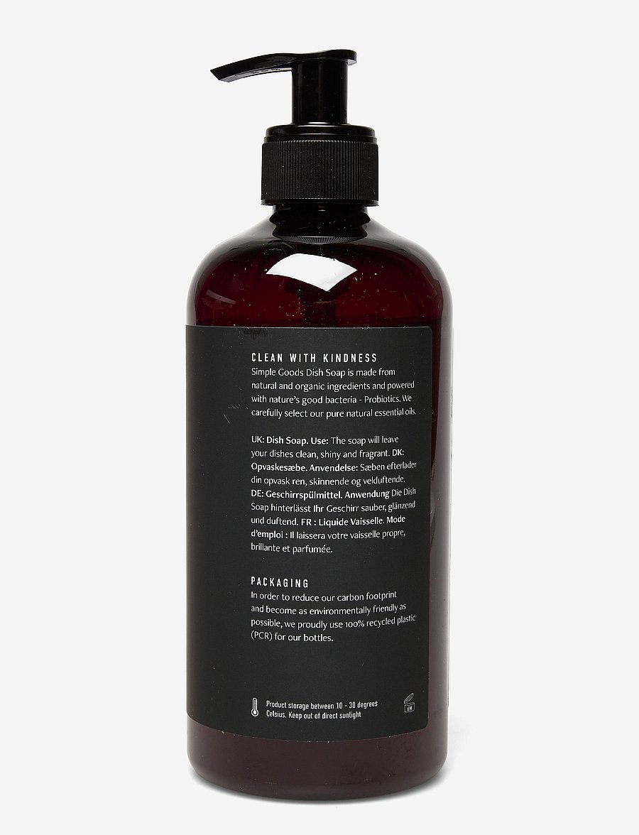 Simple Goods - Lemongrass/Black Currant Dish Soap 450 ml - spülmittel - clear - 2