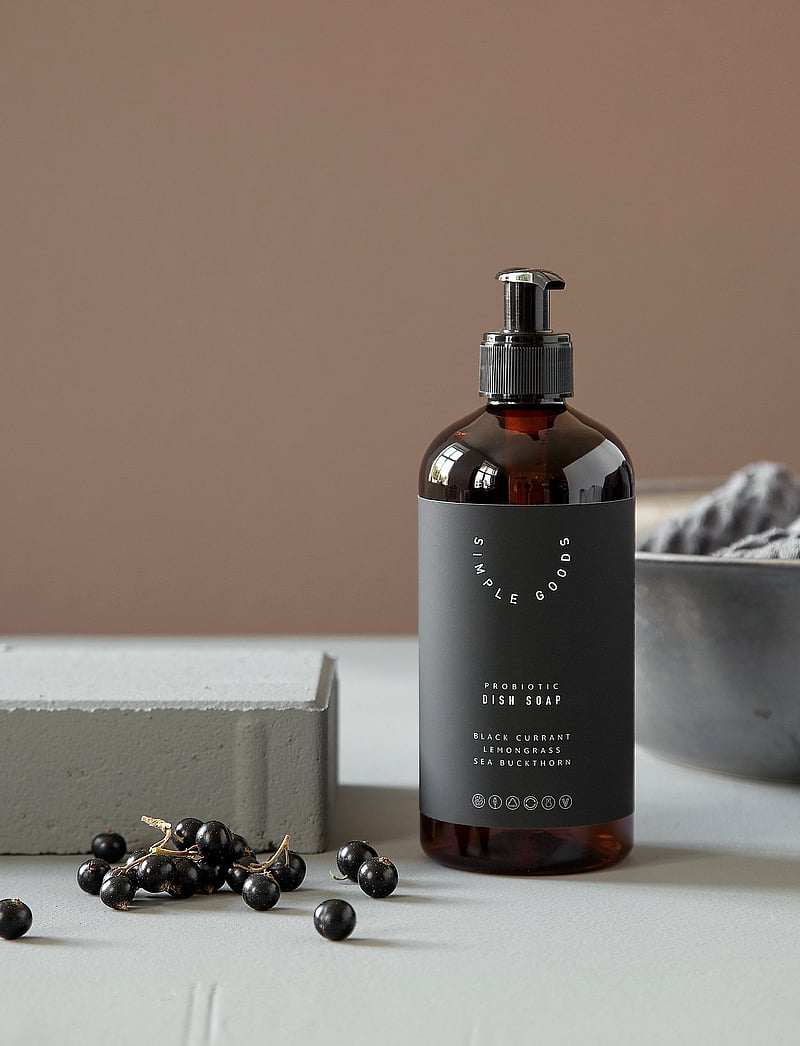 Simple Goods - Lemongrass/Black Currant Dish Soap 450 ml - nõudepesuvedelik ja -seebid - clear - 4