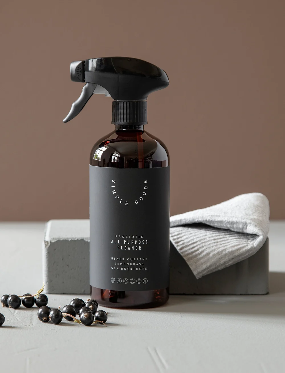 Simple Goods - All Purpose Clean, Black Currant, Lemongrass, Sea Buckthorn - nach preis einkaufen - clear - 3