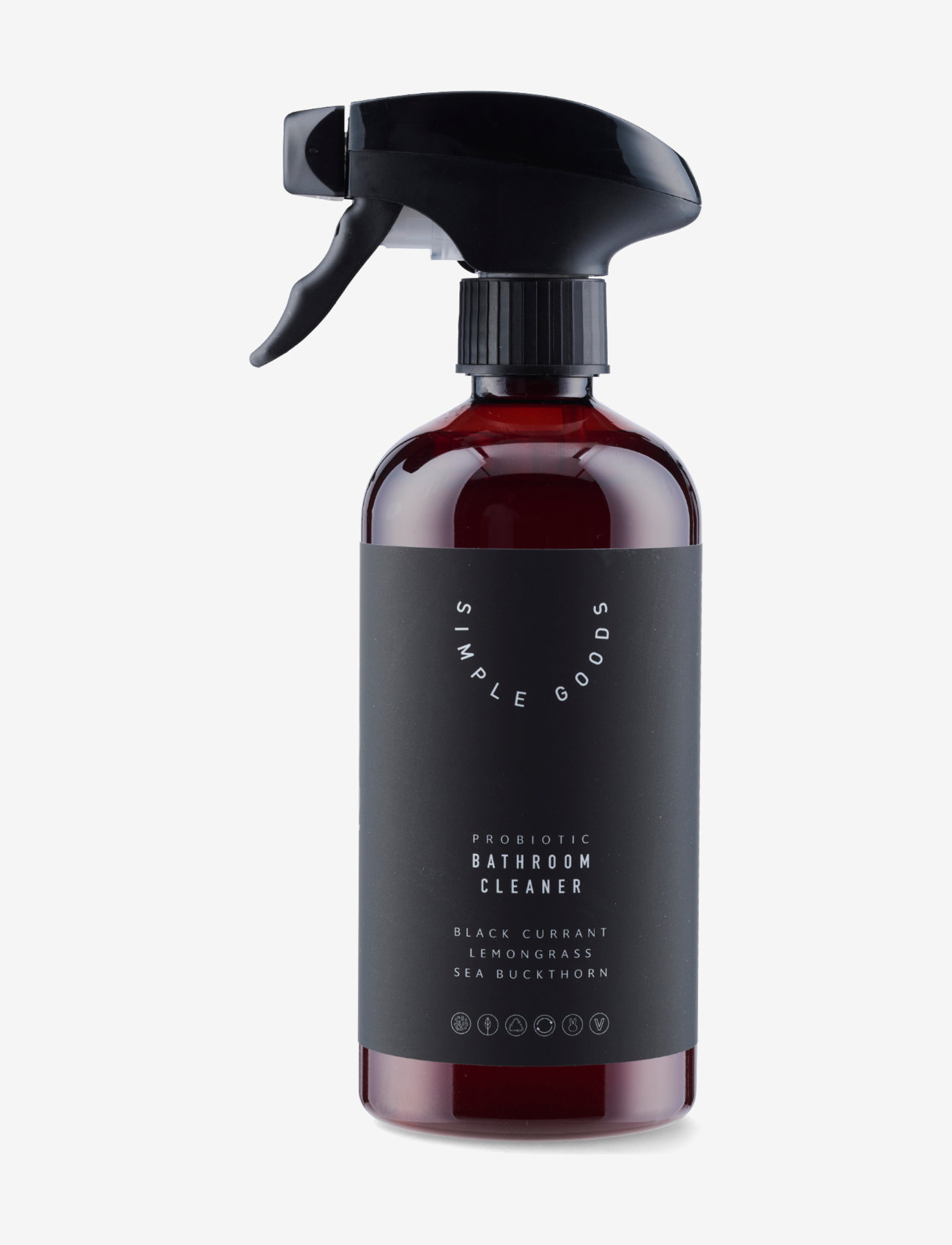 Simple Goods - Lemongrass/Black Currant  Bathroom Cleaner 500 ml - lowest prices - clear - 0
