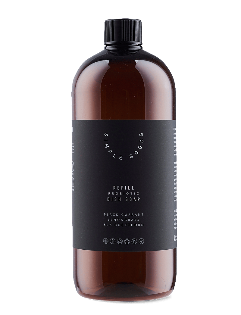 Simple Goods - Refill Dish Soap, Black Currant - spülmittel - brown - 0