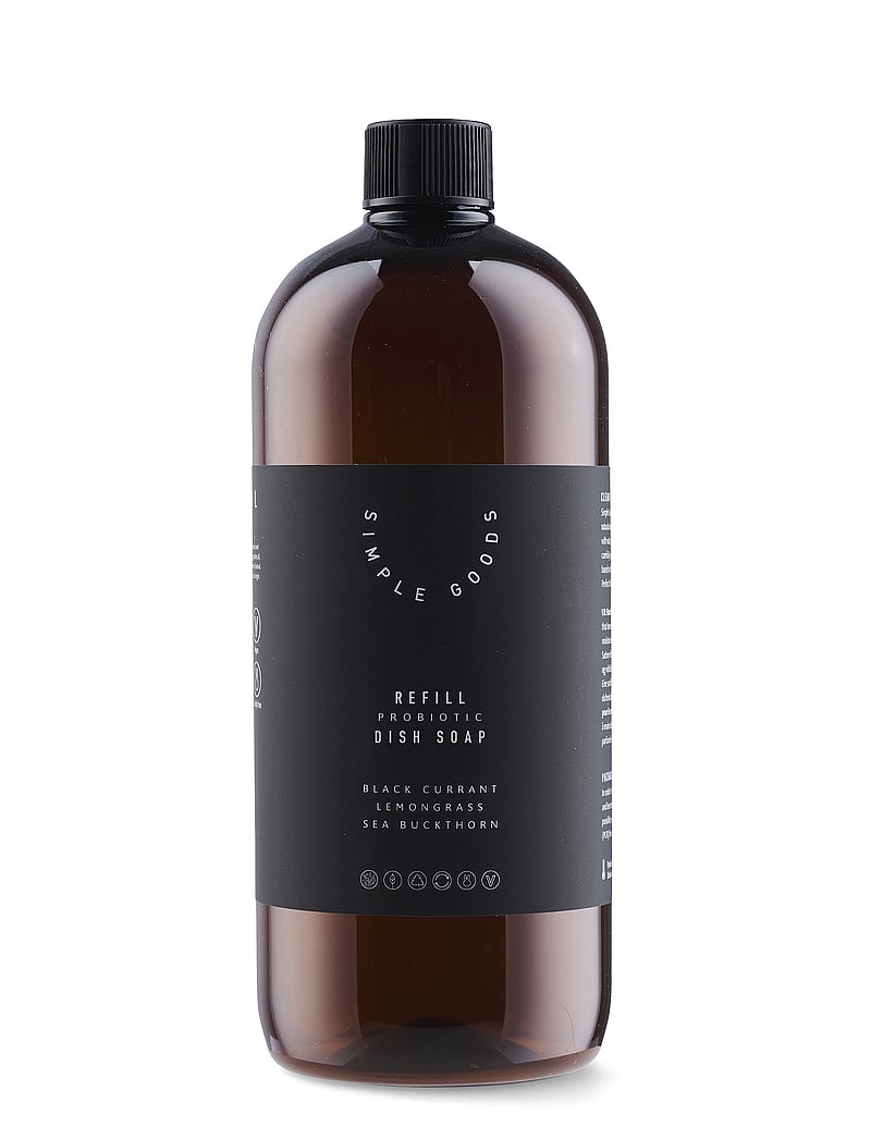 Simple Goods - Refill Dish Soap, Black Currant - spülmittel - brown - 1