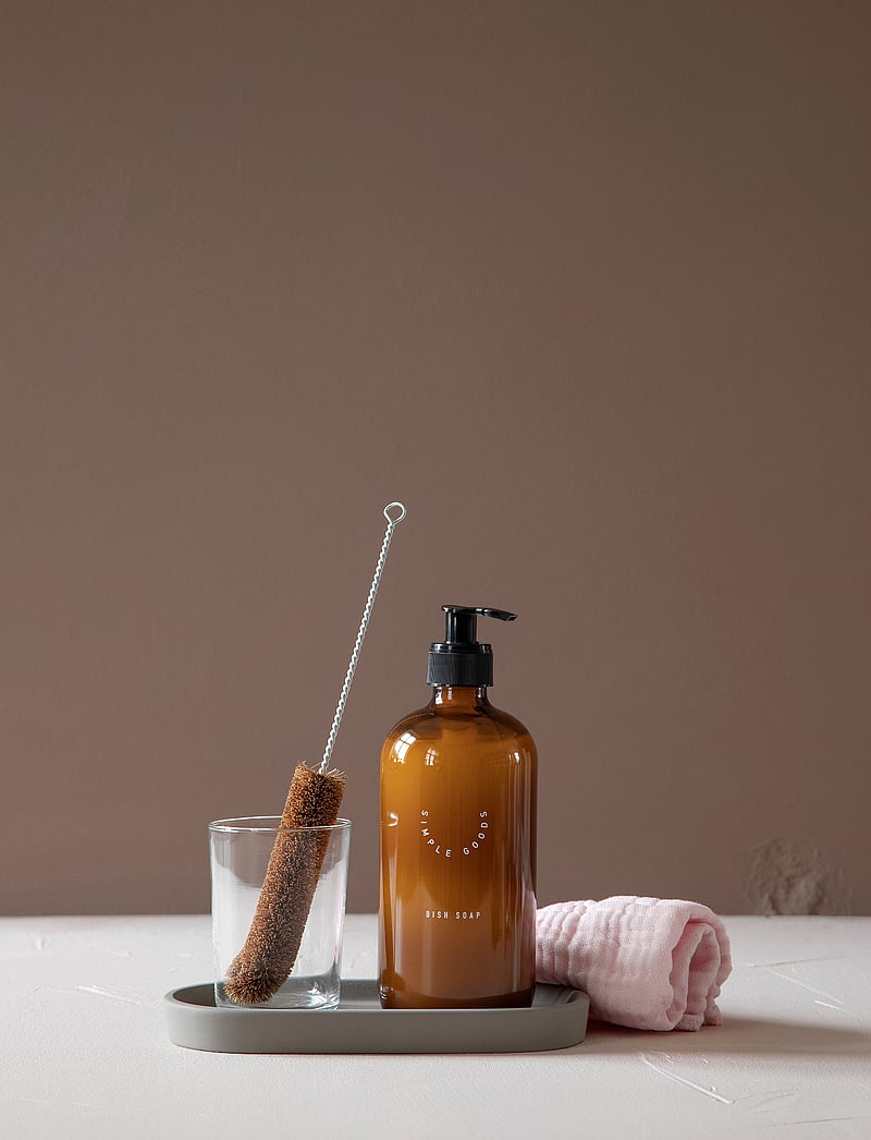 Simple Goods - Empty Glass Bottle Dish Soap 500 ml - płyn do naczyń - brown - 4