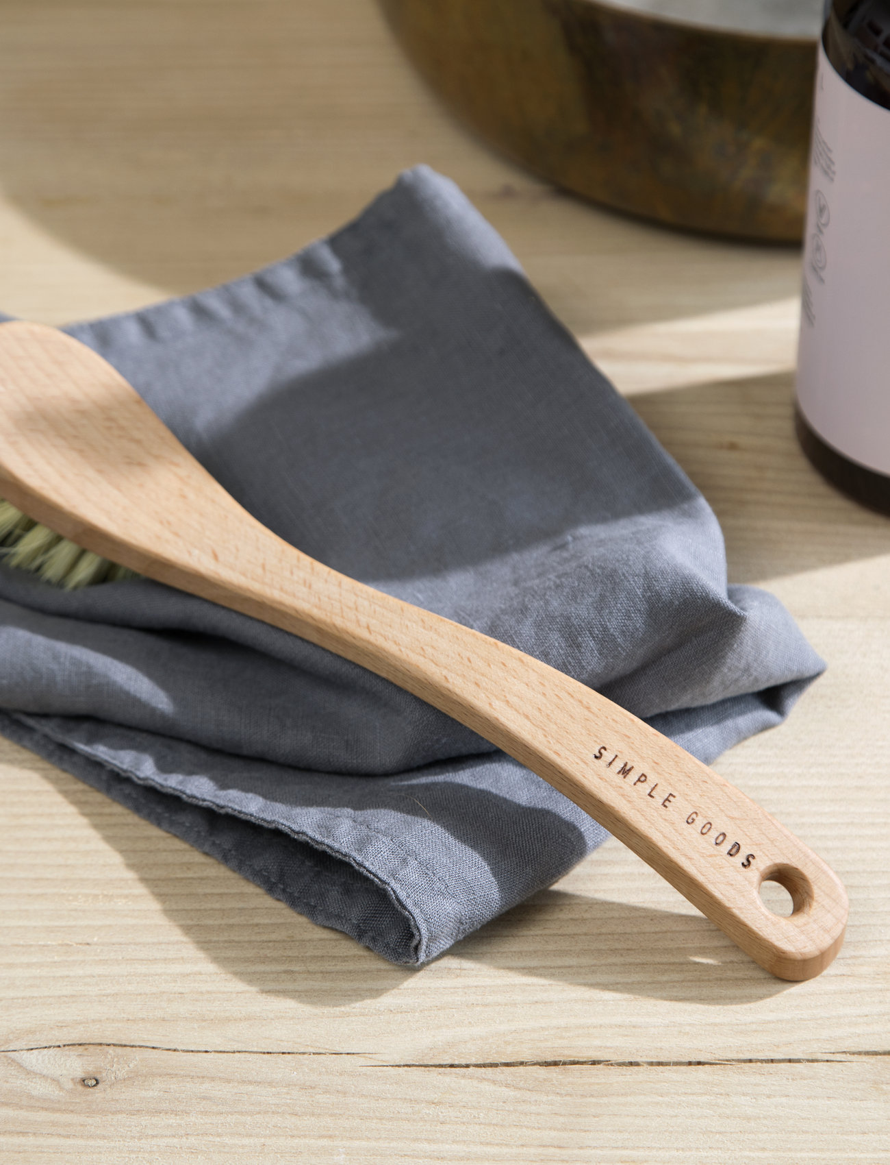Simple Goods - Dish Brush Hard - wood - 1