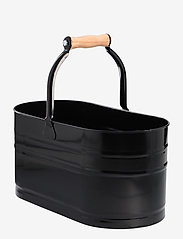Cleaning Caddy - BLACK / WOOD