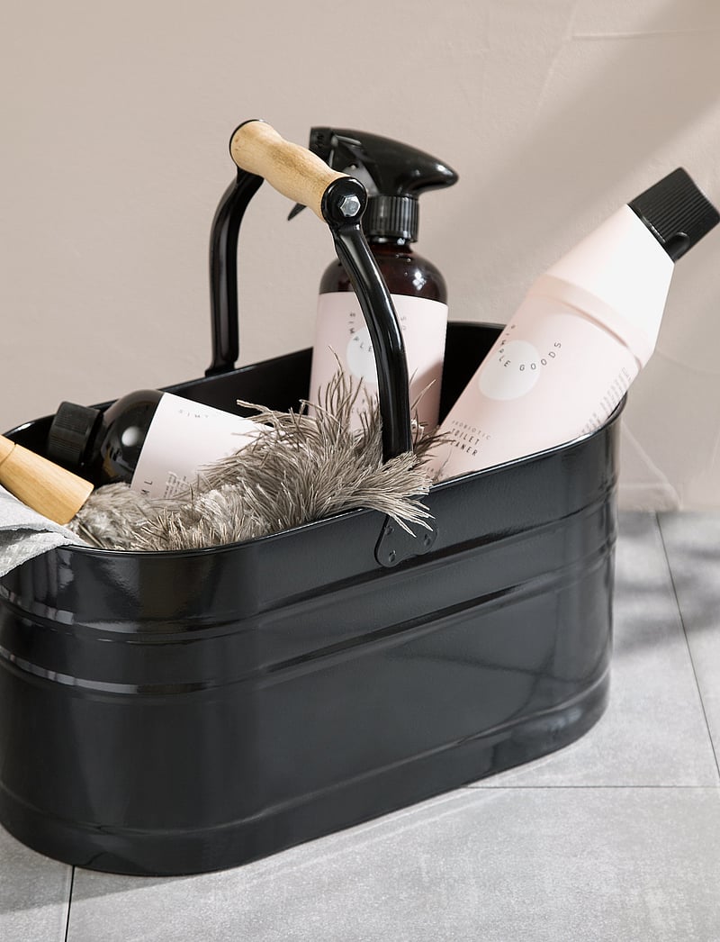 Simple Goods - Cleaning Caddy - osta hinna alusel - black / wood - 2