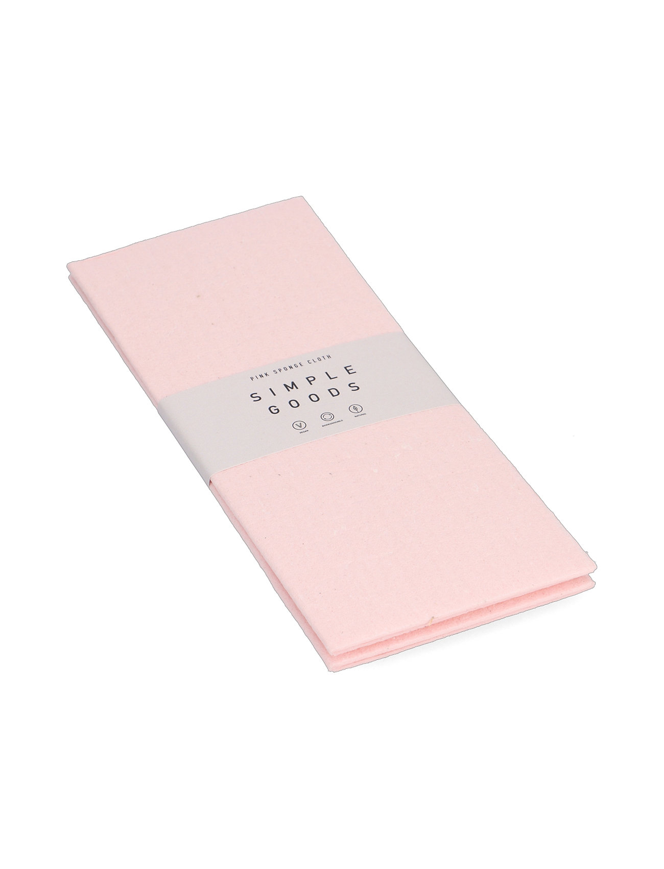 Simple Goods - Sponge Cloth Pink - indų šluostės ir šepetėliai - pink - 1