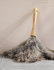Simple Goods - Duster Ostrich Feathers - laagste prijzen - grey / wood - 1