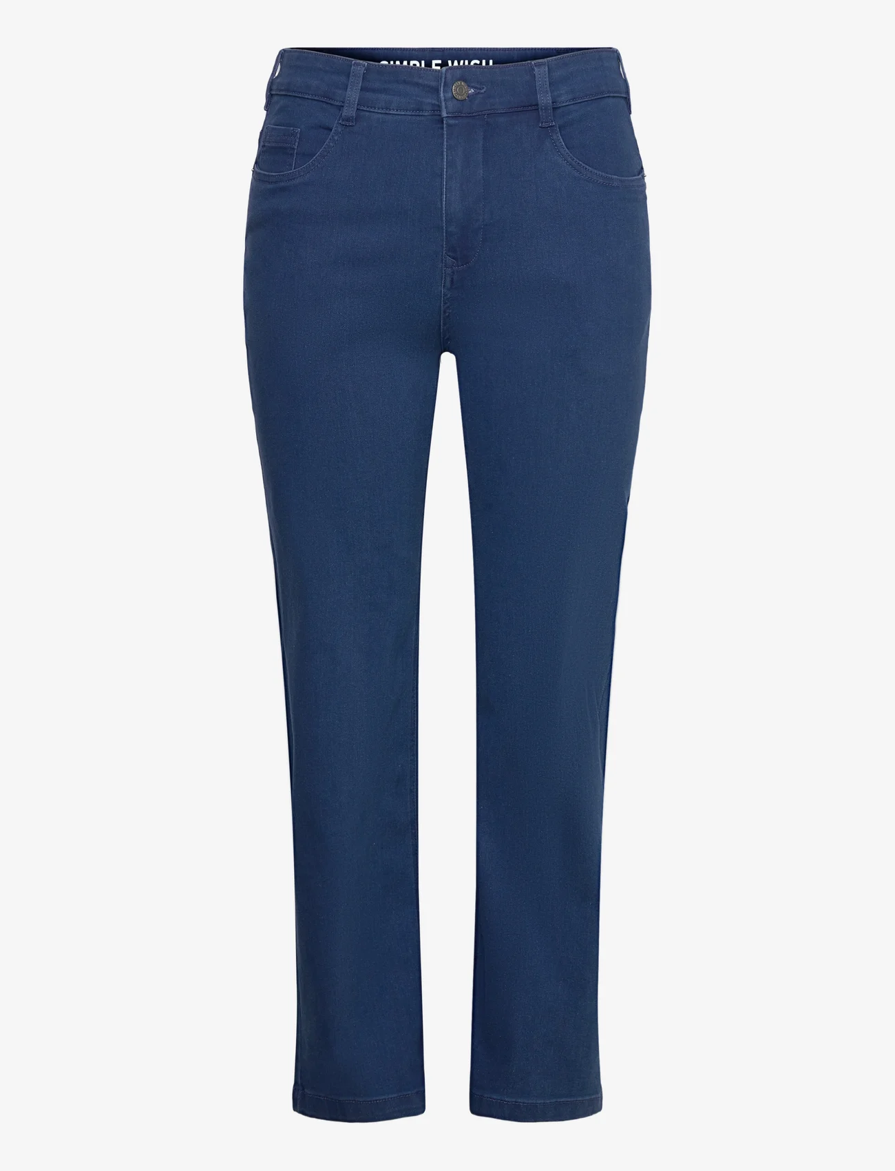 Simple Wish - SWSUPER IRIS JE 1 - džinsa bikses ar tievām starām - mid blue denim - 0