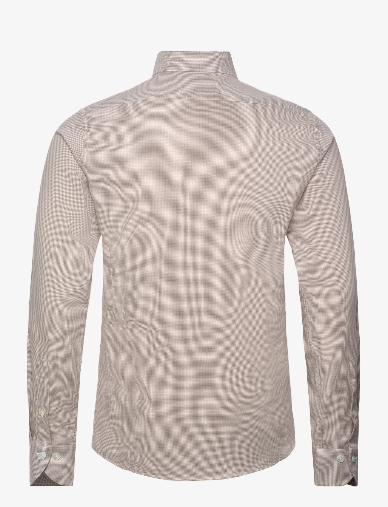 SIR of Sweden - Agnelli Shirt - checkered shirts - beige - 1