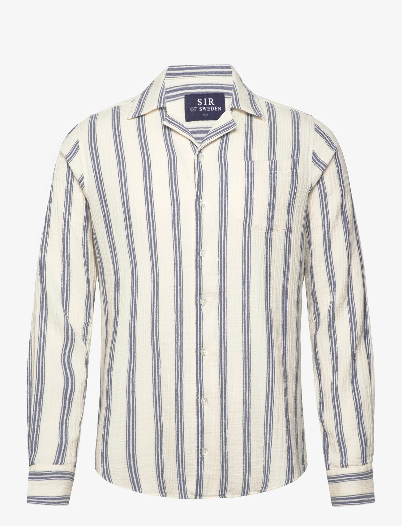 SIR of Sweden - Brando Shirt - avslappede skjorter - blue - 0