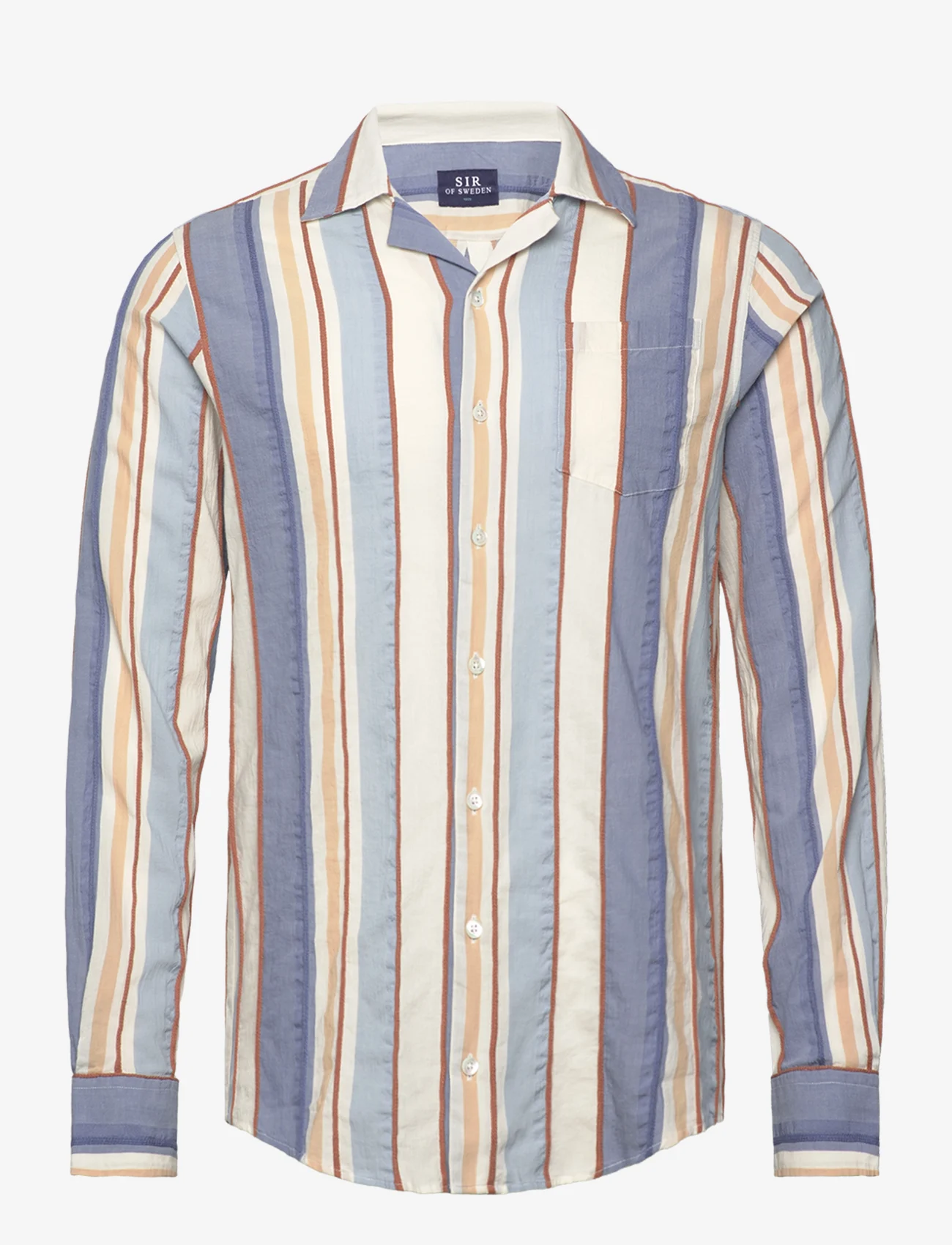 SIR of Sweden - Brando Shirt - casual skjortor - blue - 0